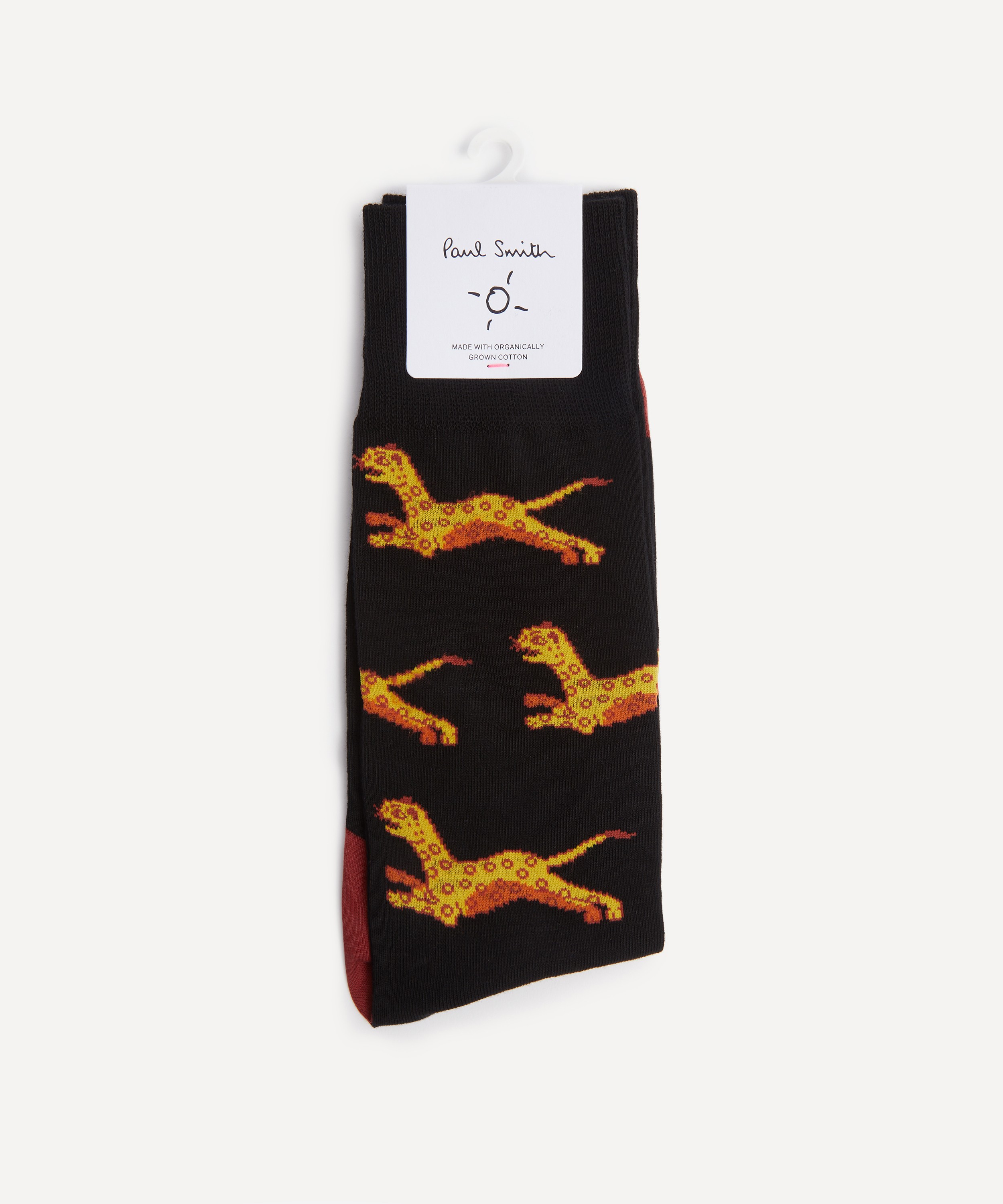 Paul Smith - Leopard Motif Socks image number 2