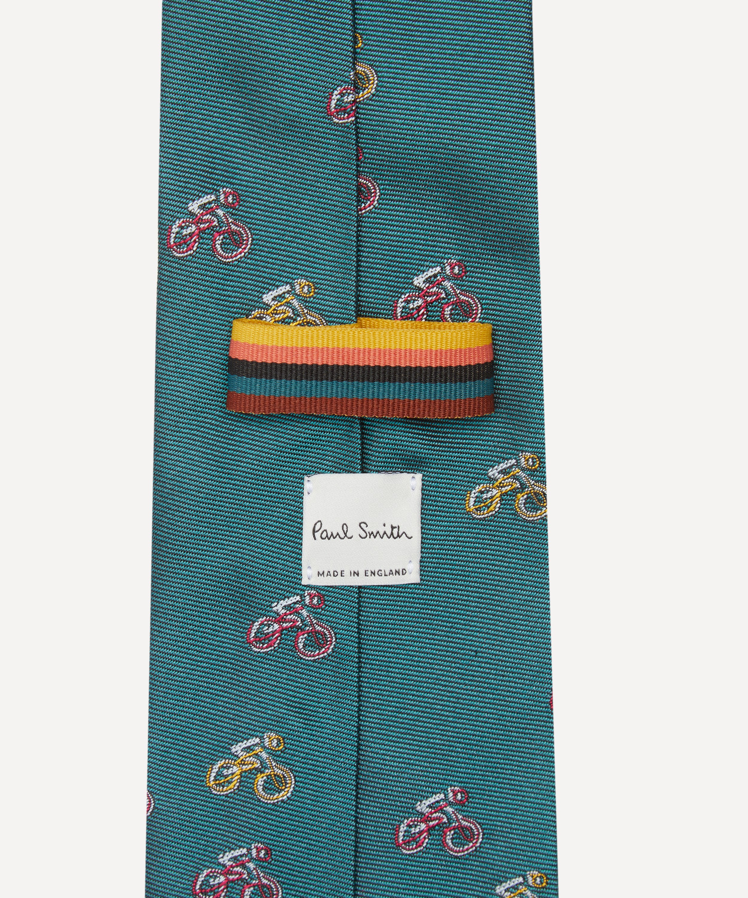 Paul Smith - Cyclist Sketch Silk Tie image number 2