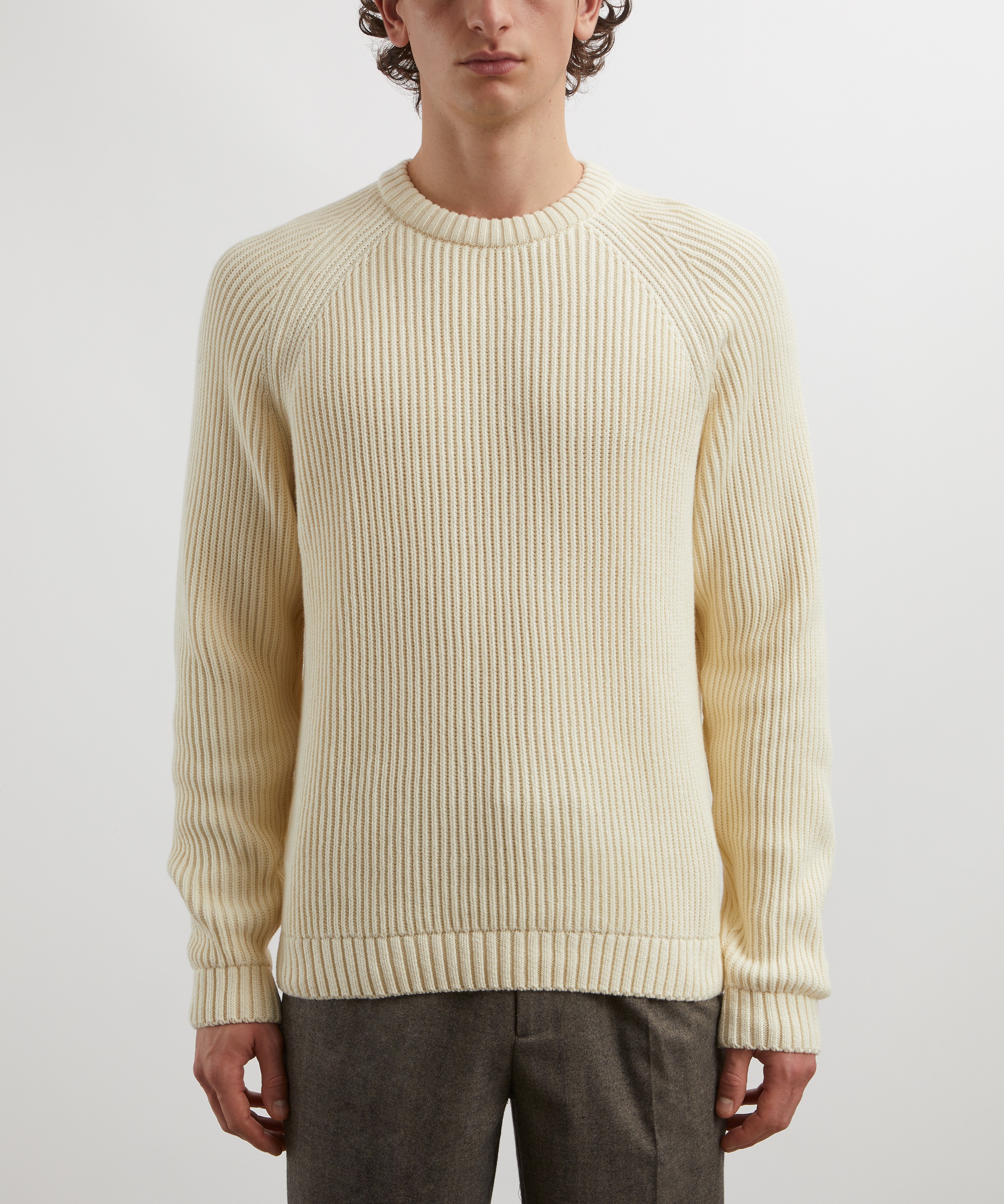 Percival - Raglan Crew Neck Jumper image number 2