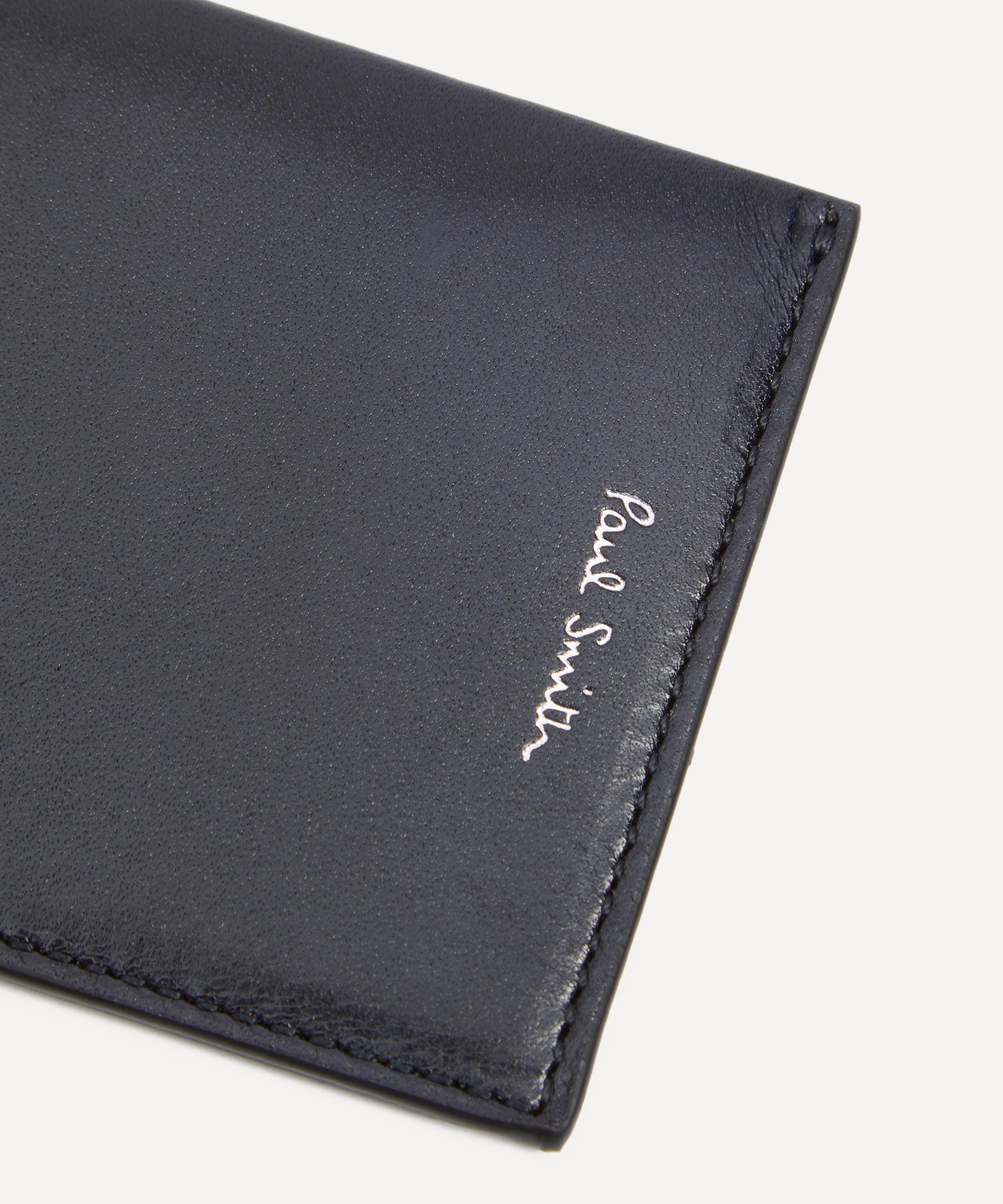 Paul Smith - Interior Signature Stripe Leather Credit Card Wallet image number 3