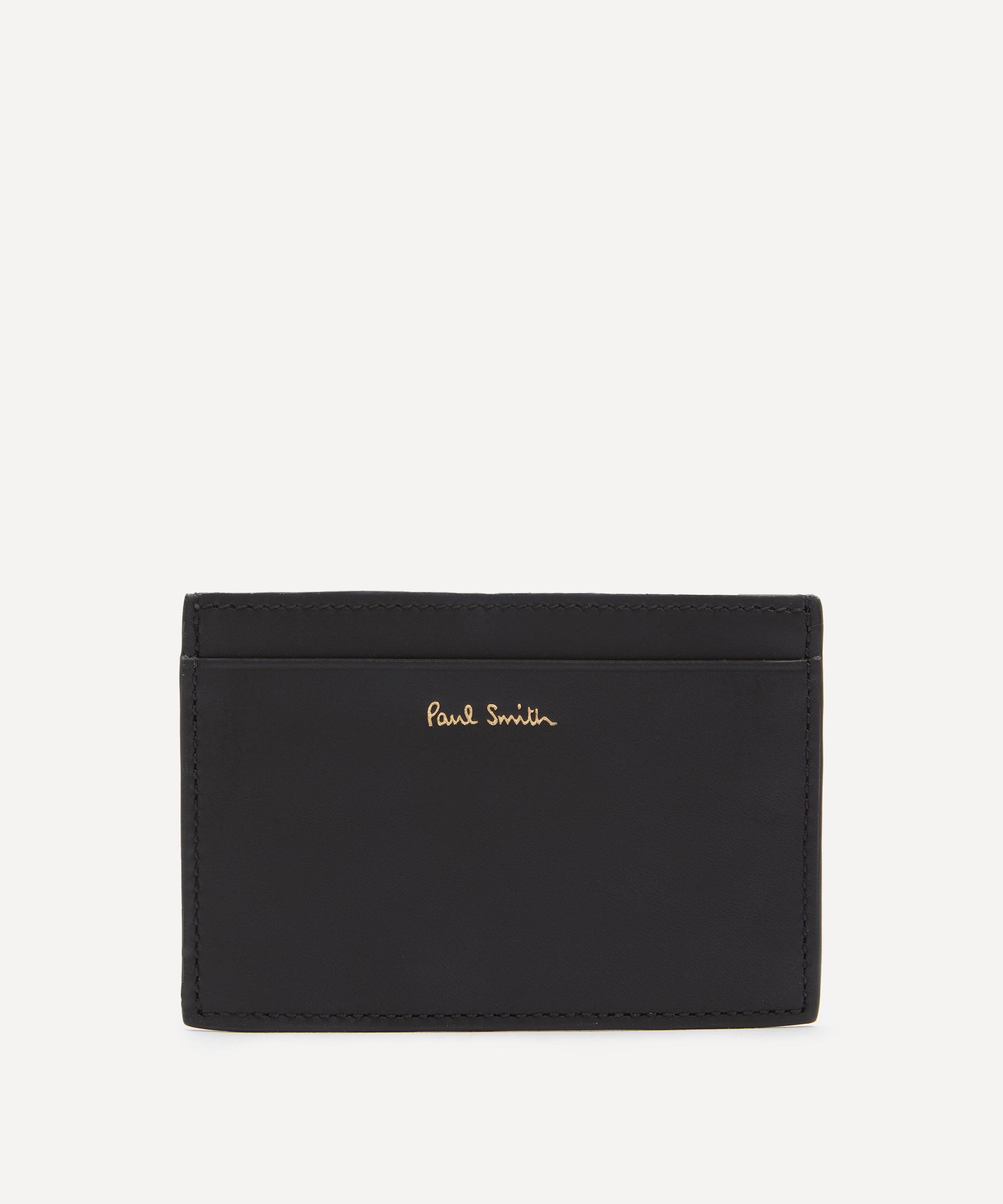 Paul Smith - Signature Stripe Leather Card Holder