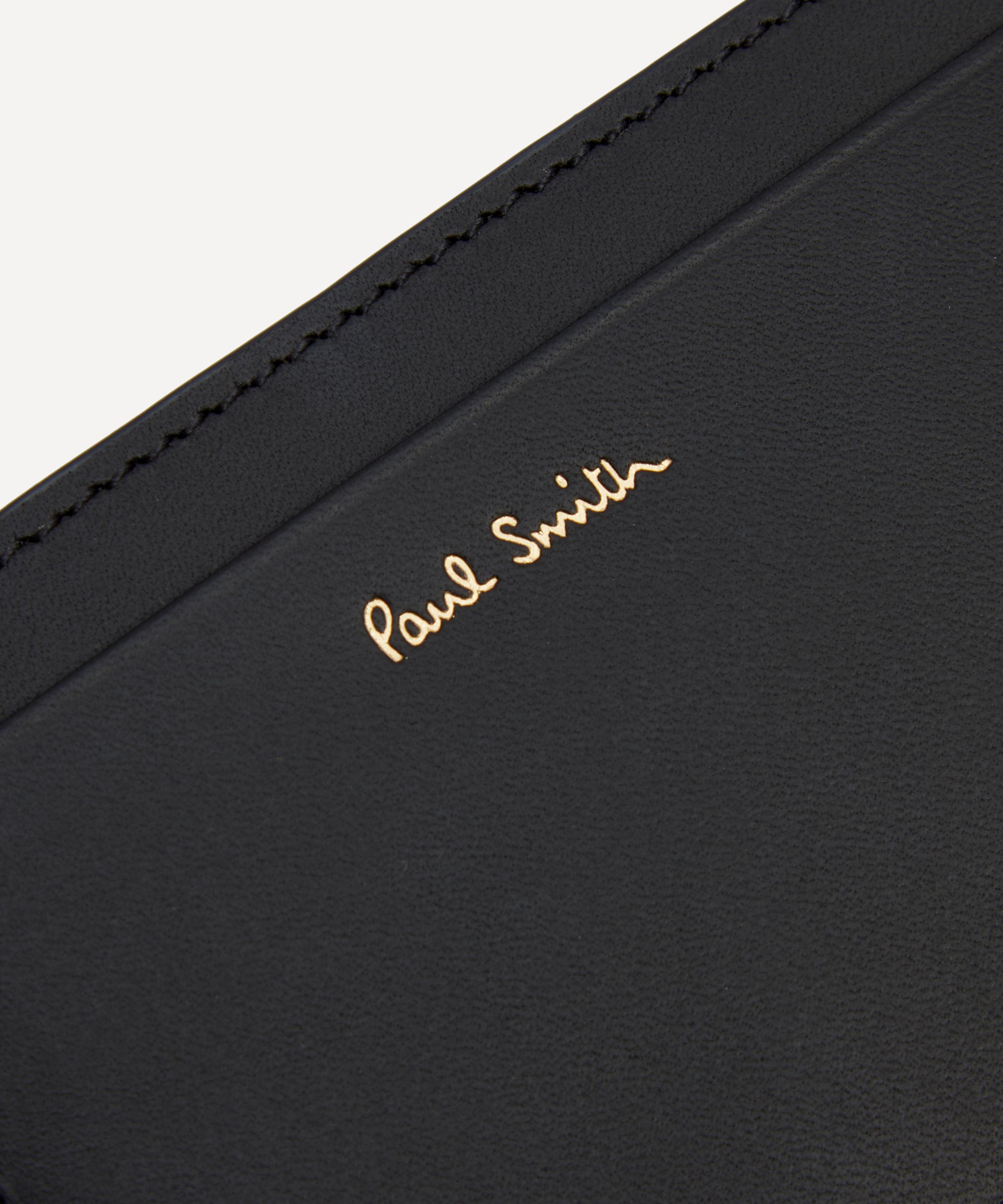 Paul Smith - Signature Stripe Leather Card Holder image number 3