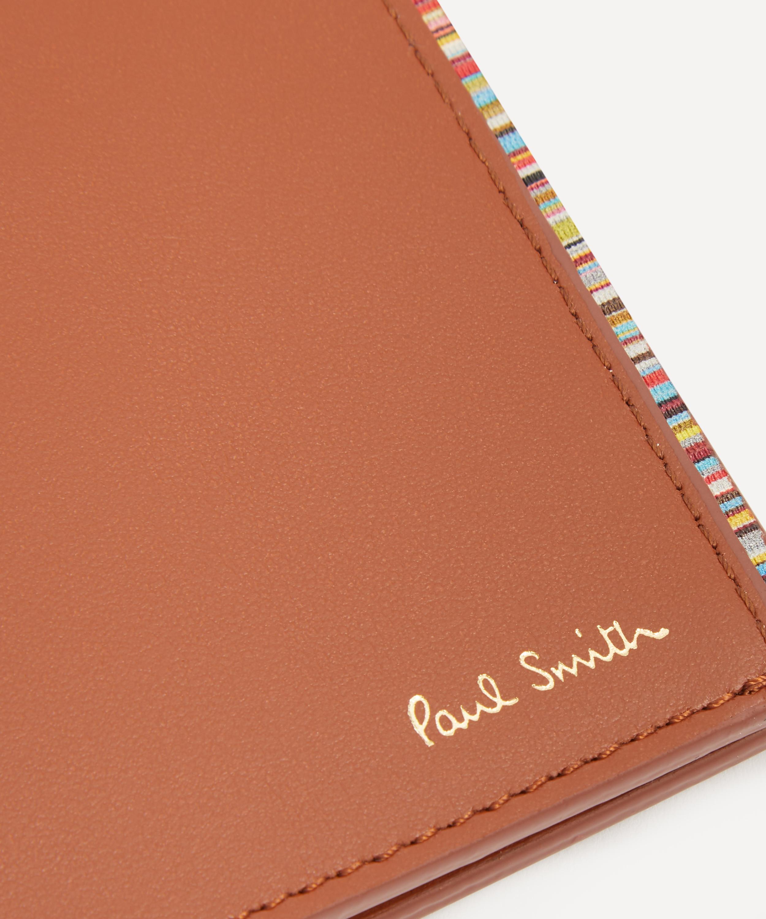 Paul Smith - Signature Stripe Leather Bi-Fold Wallet image number 3