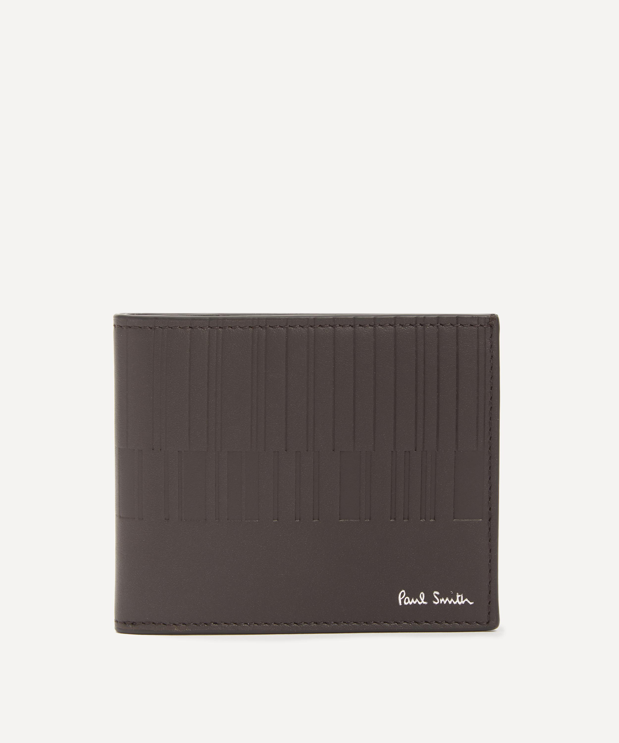 Paul Smith - Shadow Stripe Leather Bi-Fold Wallet image number 0