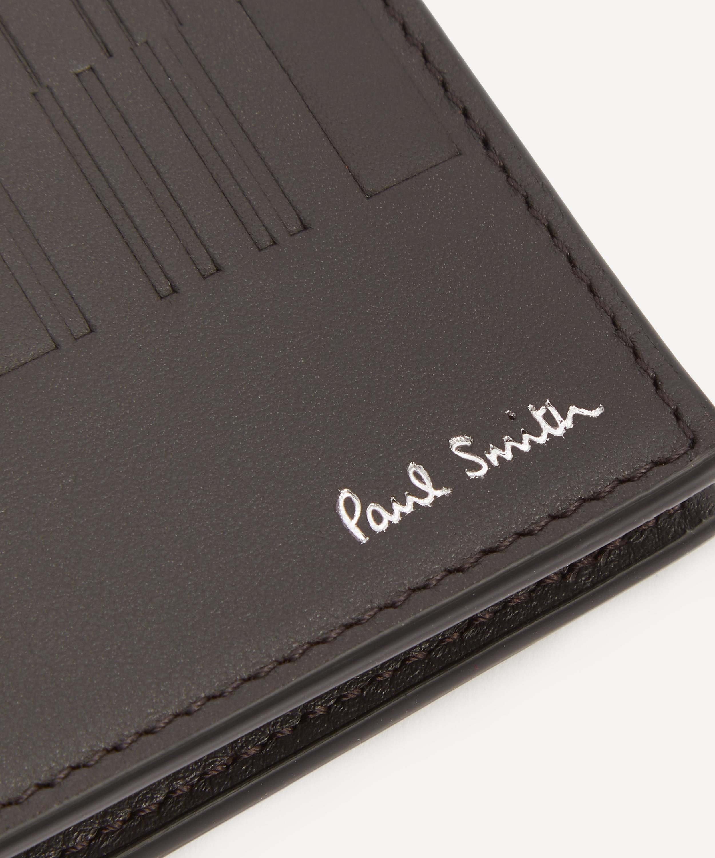 Paul Smith - Shadow Stripe Leather Bi-Fold Wallet image number 3