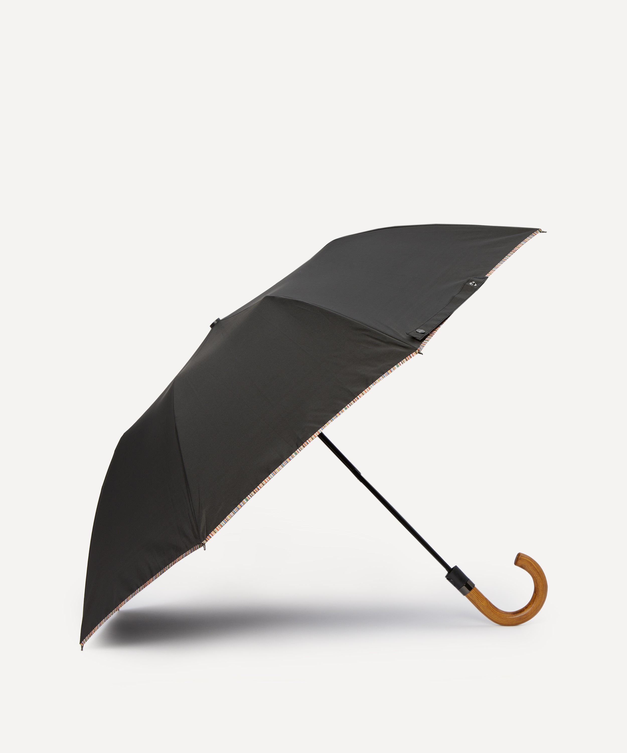 Paul Smith - Signature Stripe Compact Umbrella image number 0