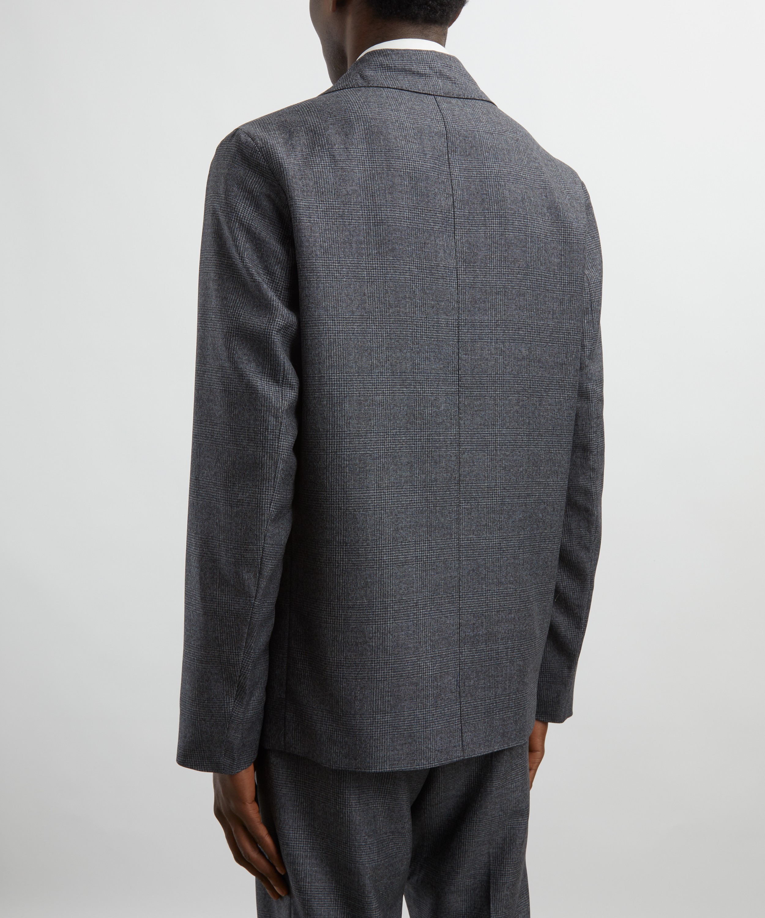 Paul Smith - Grey Check Wool Work Jacket  image number 3