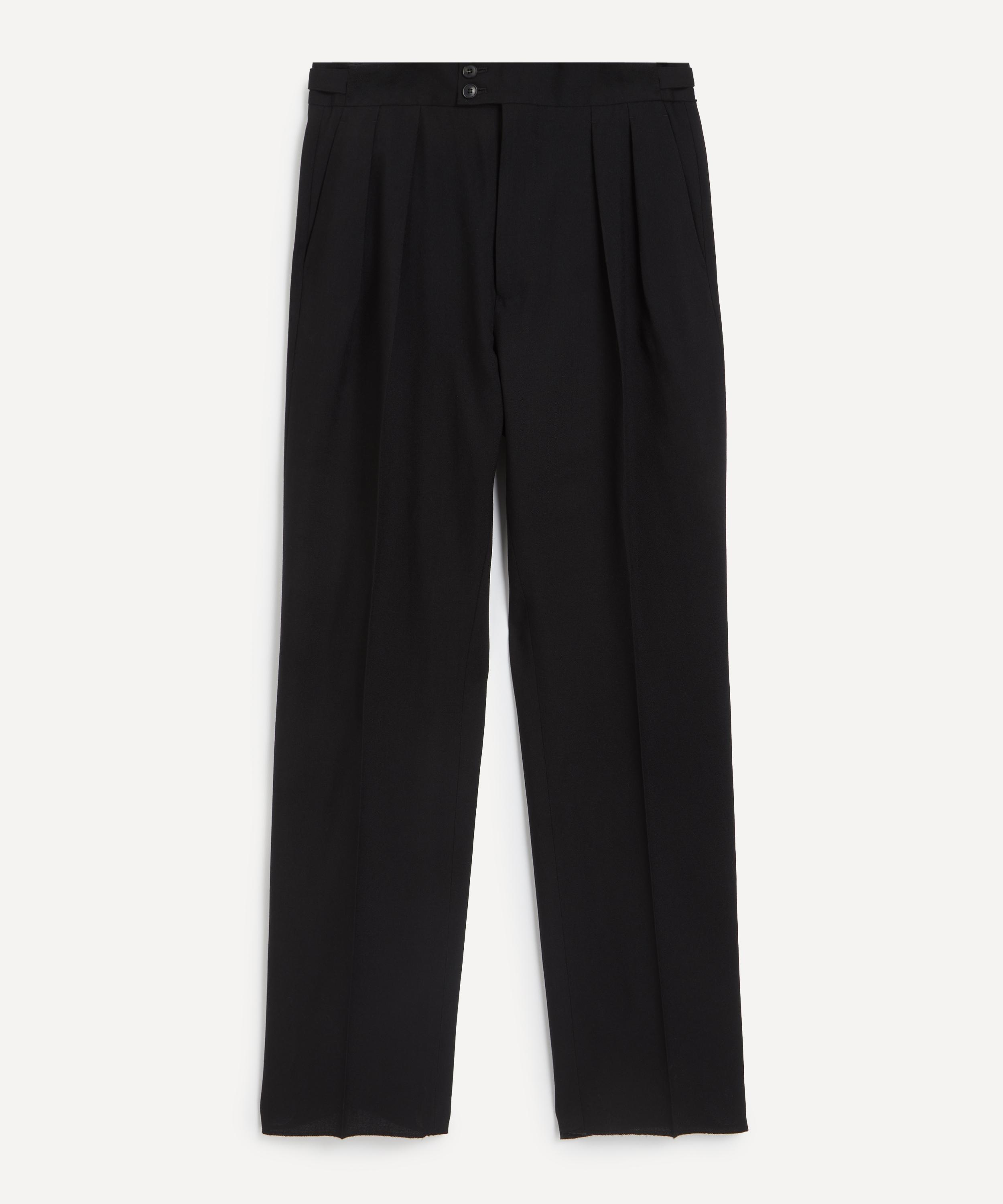 Paul Smith - High-Waisted Tailored Wool Trousers image number 0