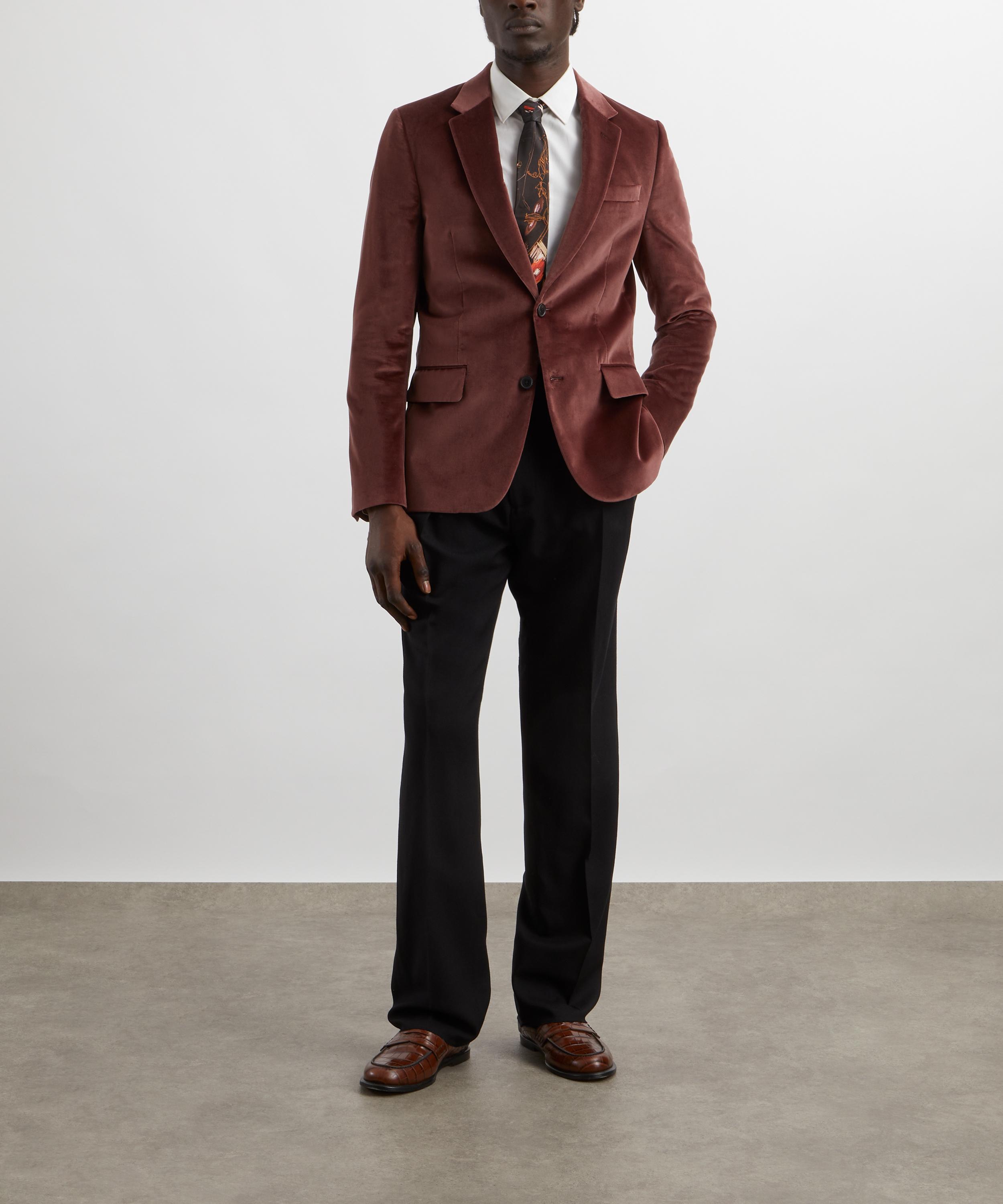 Paul Smith - High-Waisted Tailored Wool Trousers image number 1