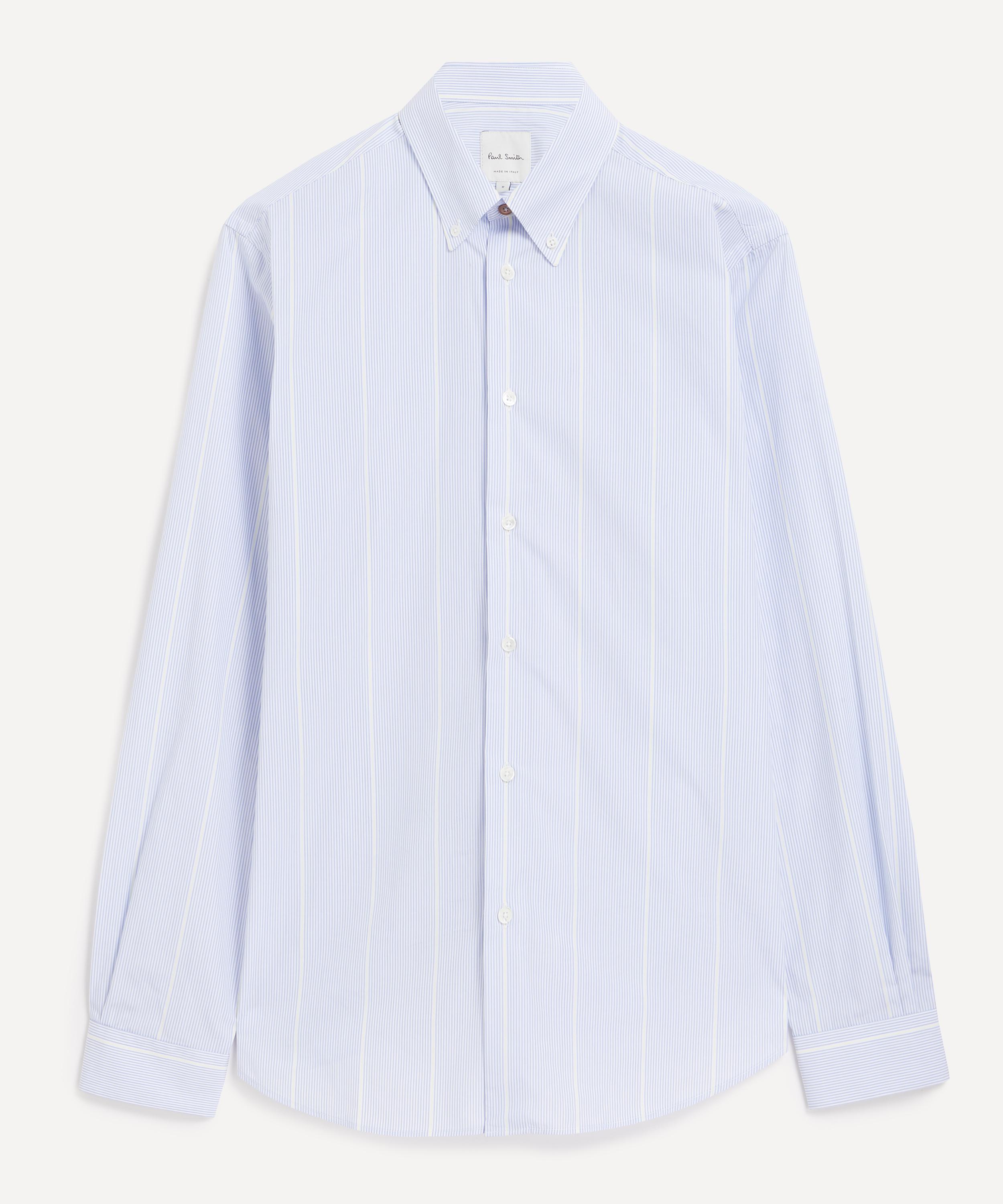 Paul Smith - Striped Cotton Casual-Fit Shirt image number 0