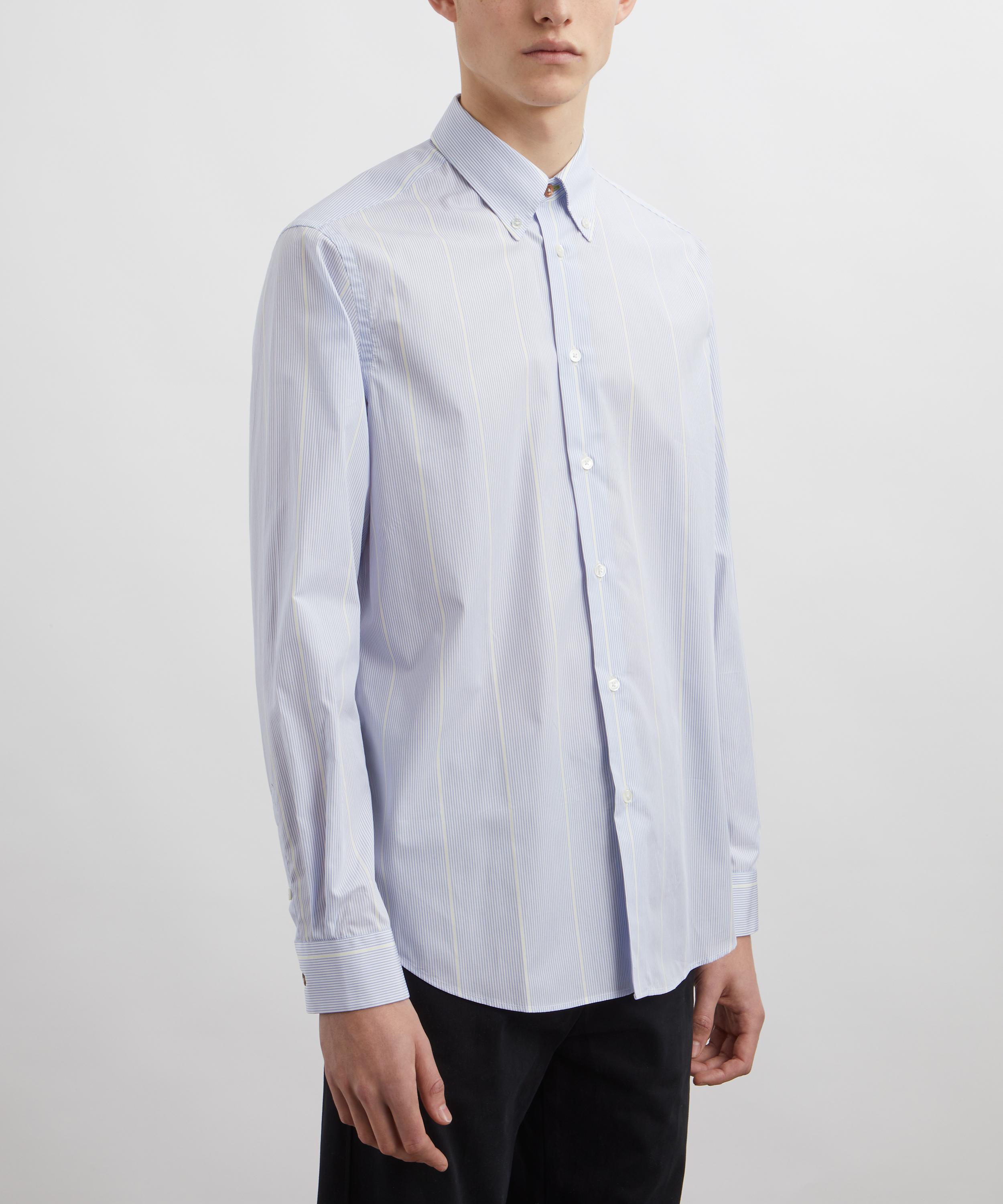 Paul Smith - Striped Cotton Casual-Fit Shirt image number 2