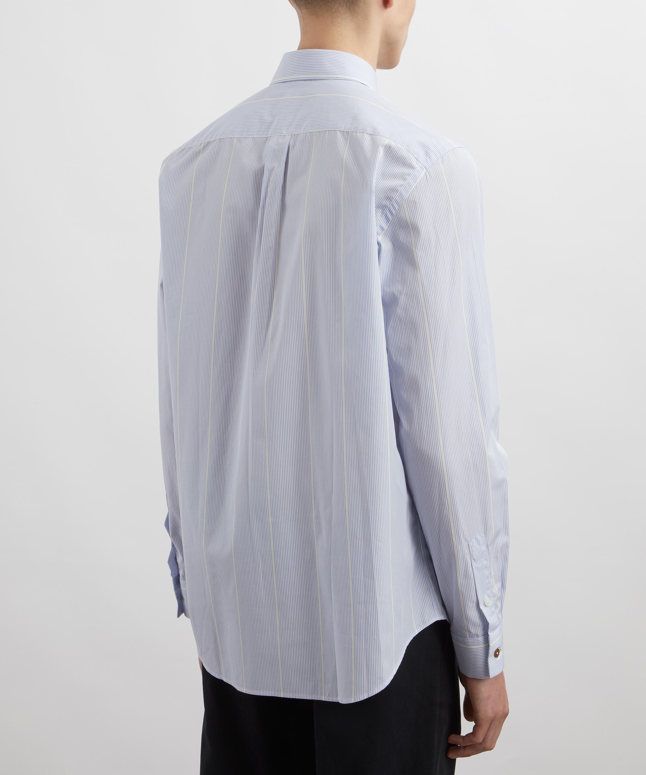 Paul Smith - Striped Cotton Casual-Fit Shirt image number 3