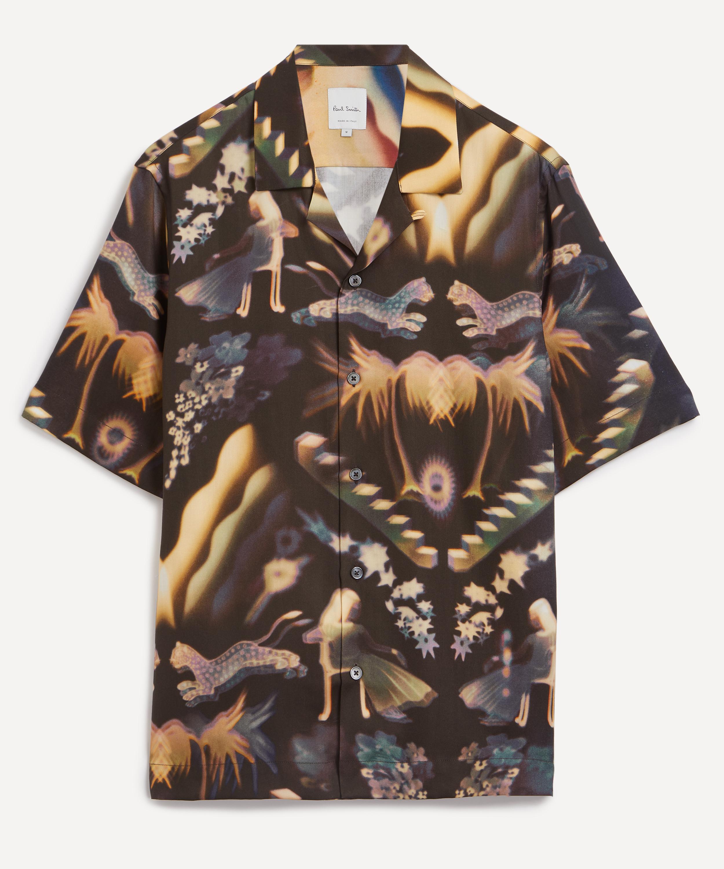 Paul Smith - Lumiere Lyocell Short-Sleeve Shirt image number 0