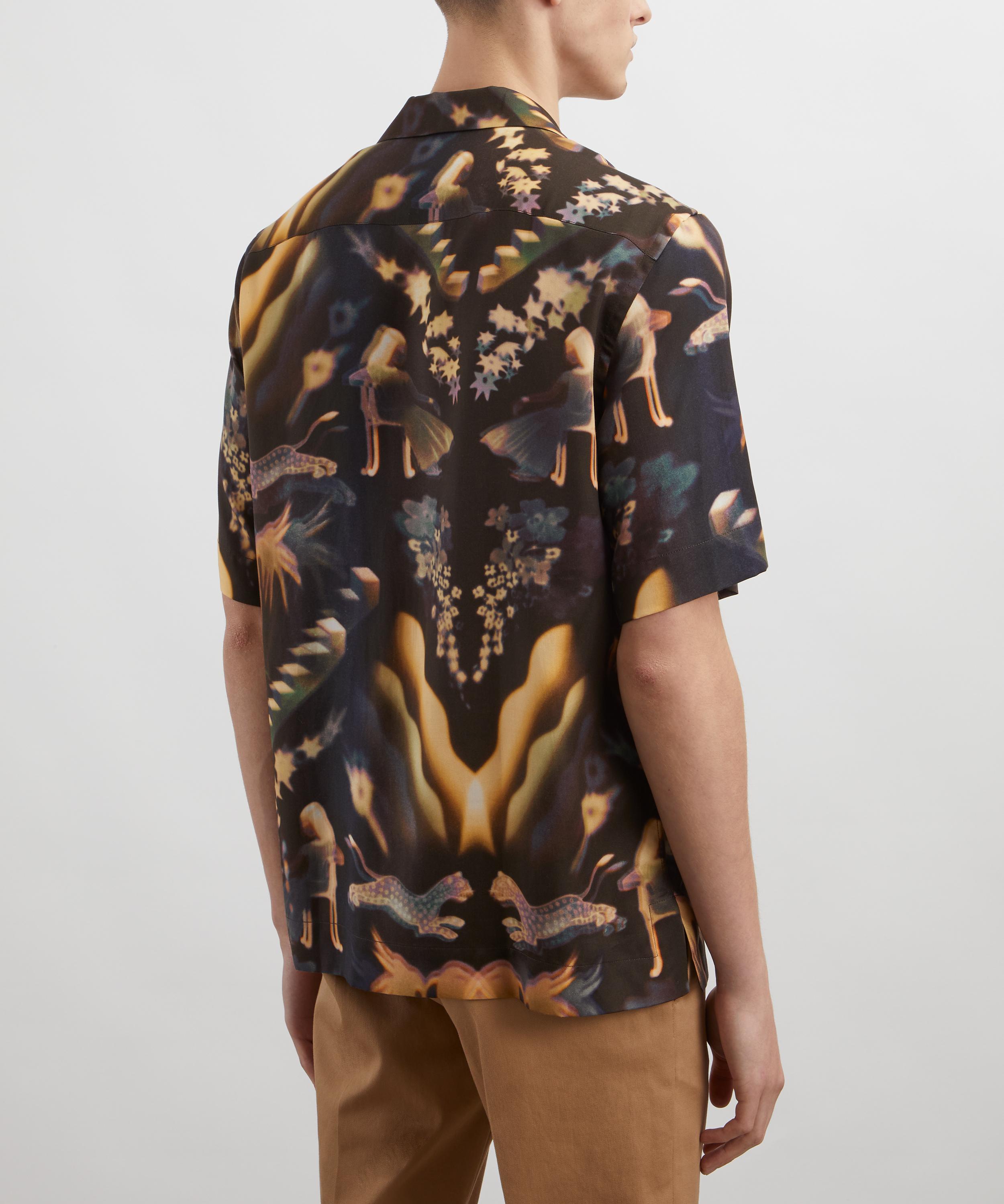 Paul Smith - Lumiere Lyocell Short-Sleeve Shirt image number 3