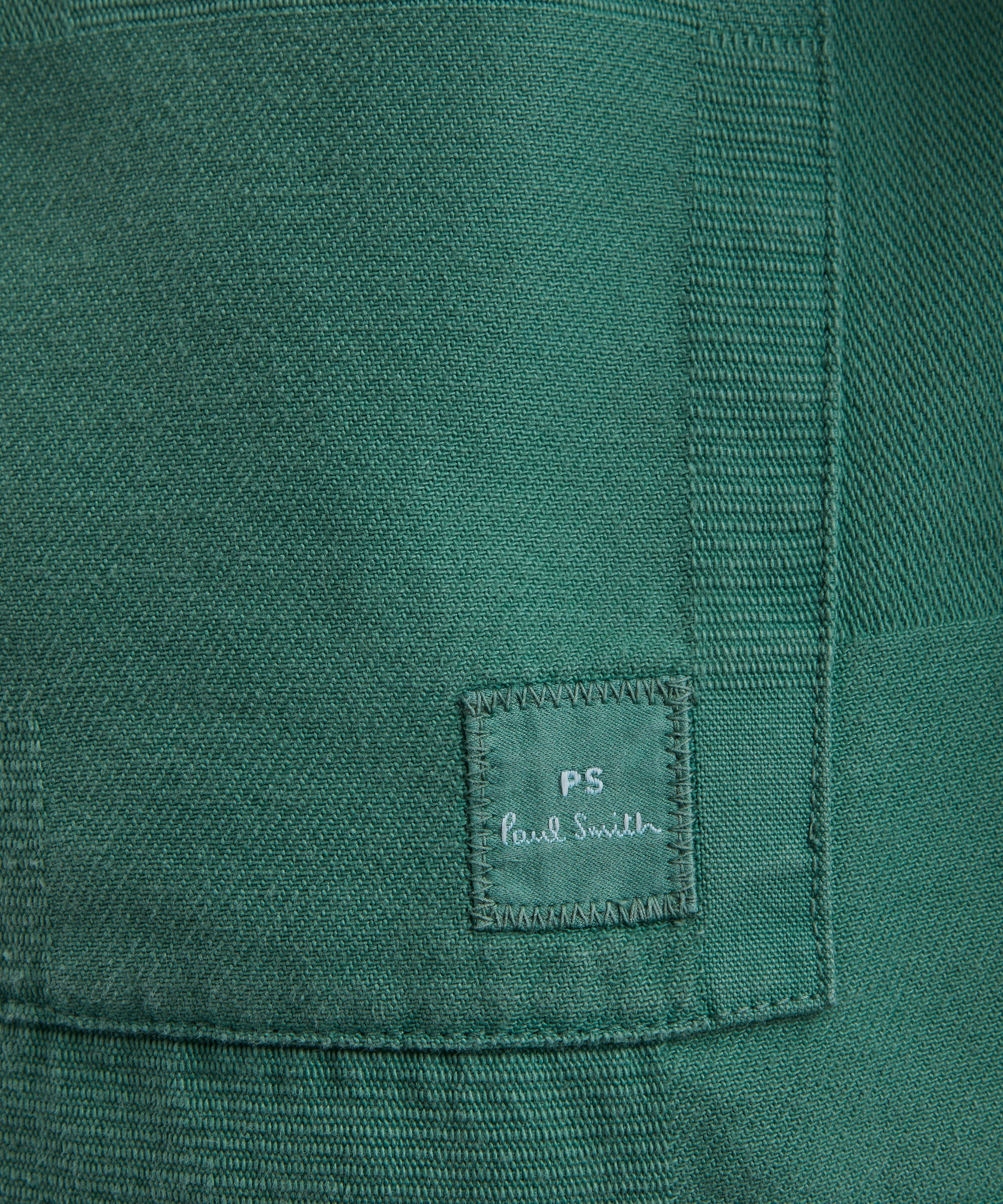 PS Paul Smith - Green Casual Fit Shirt Jacket image number 4