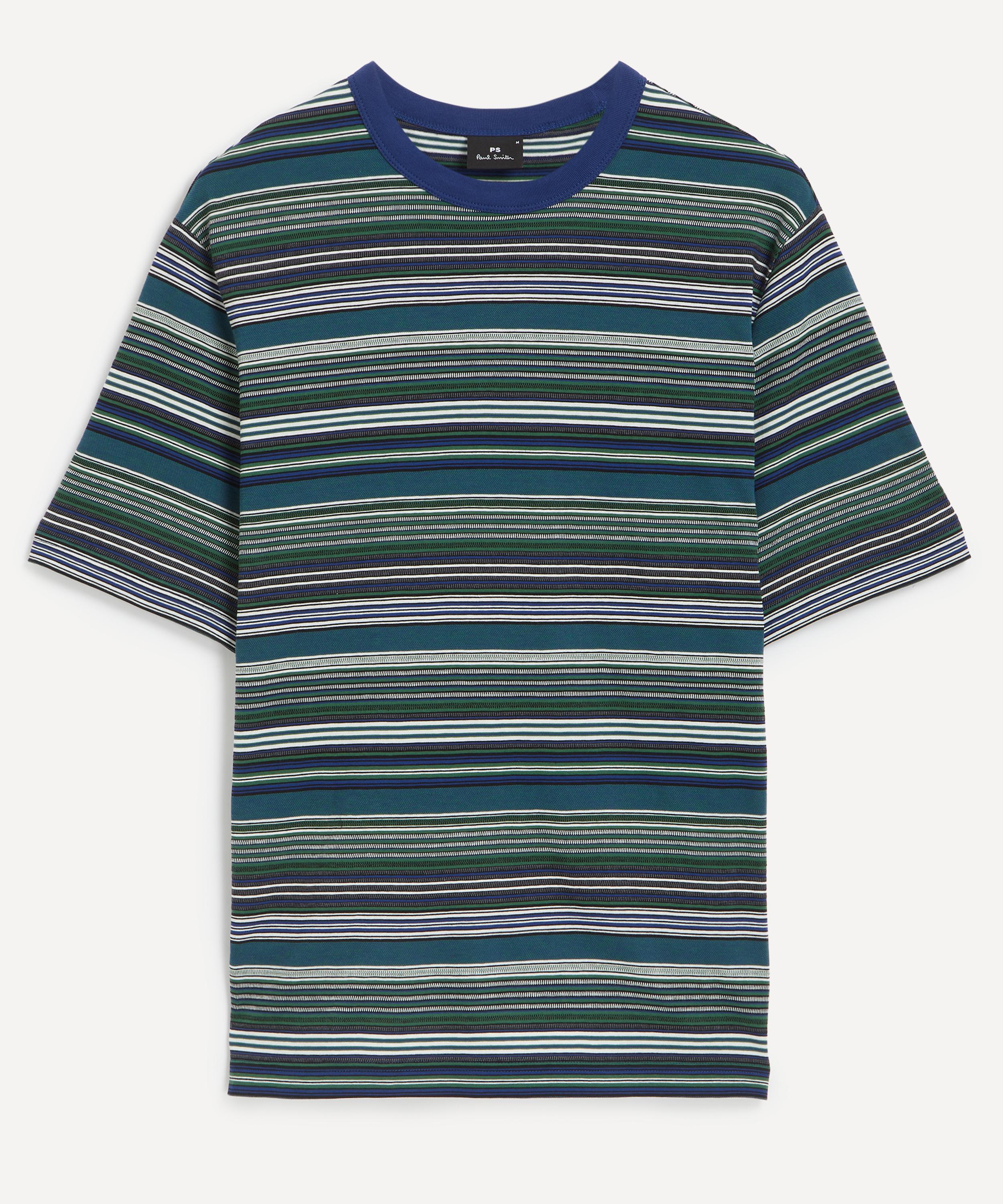 PS Paul Smith - Multi Yarn-Dye Stripe T-Shirt image number 0