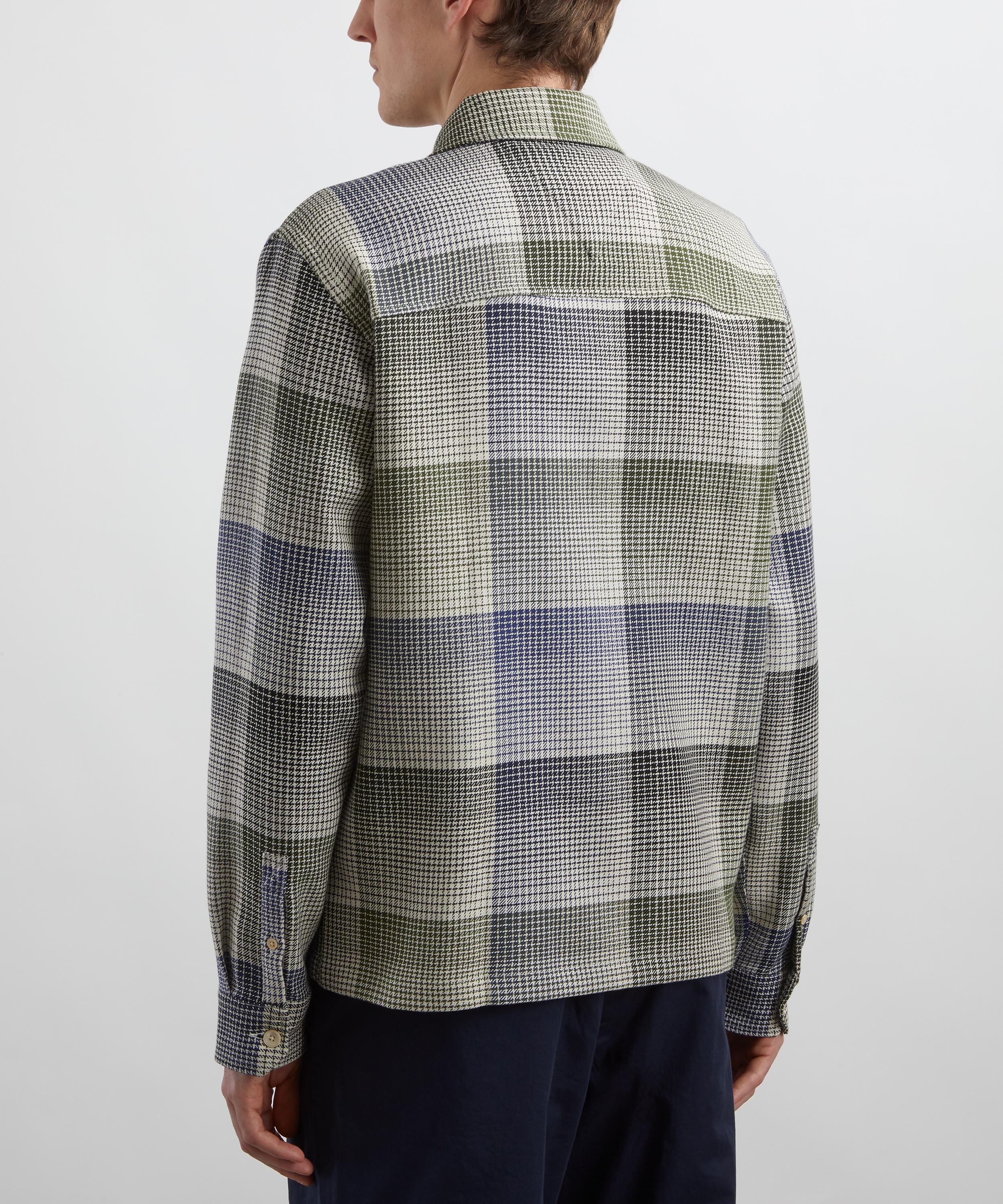 PS Paul Smith - Double-Face Check Cotton Overshirt image number 3