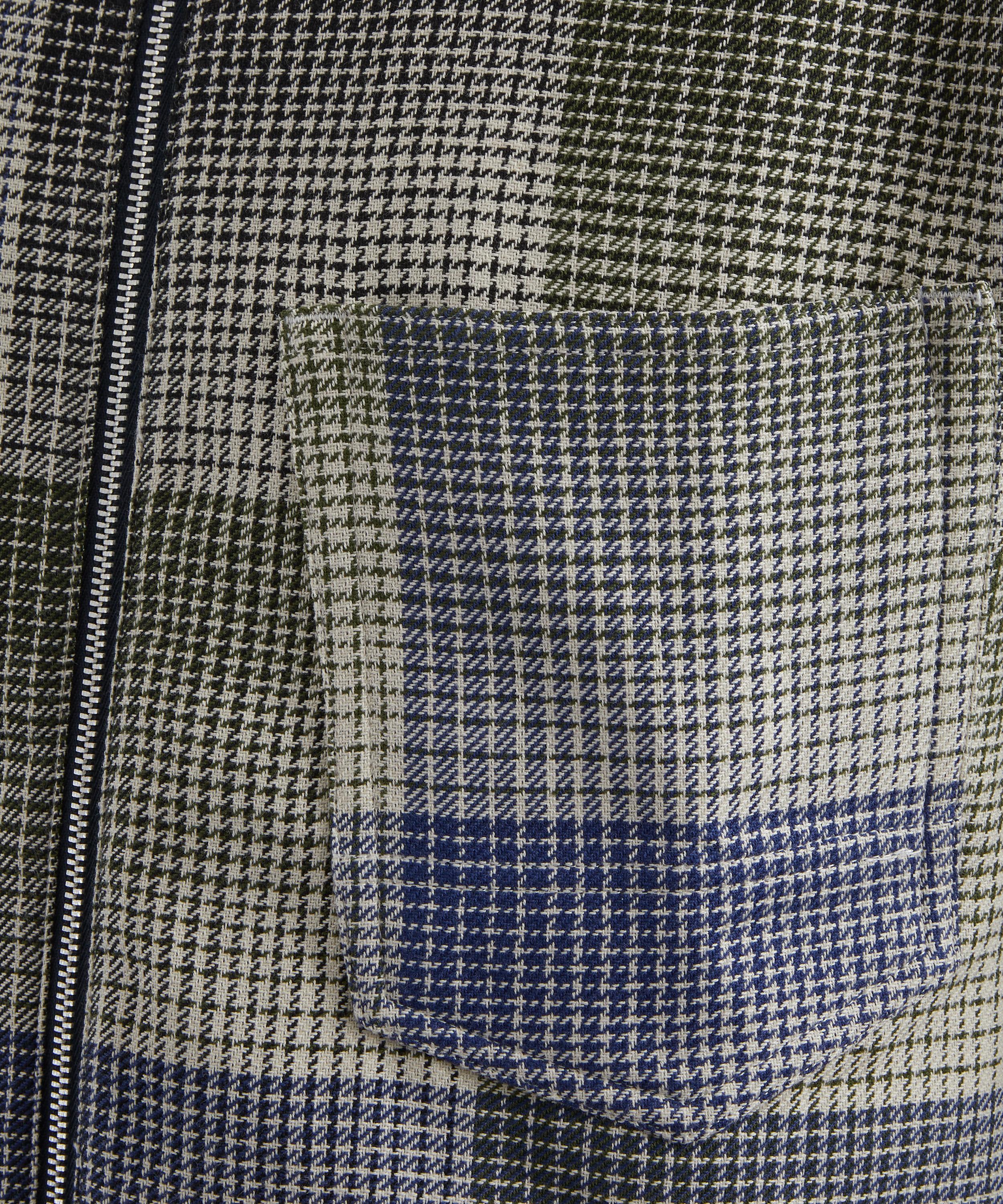 PS Paul Smith - Double-Face Check Cotton Overshirt image number 4
