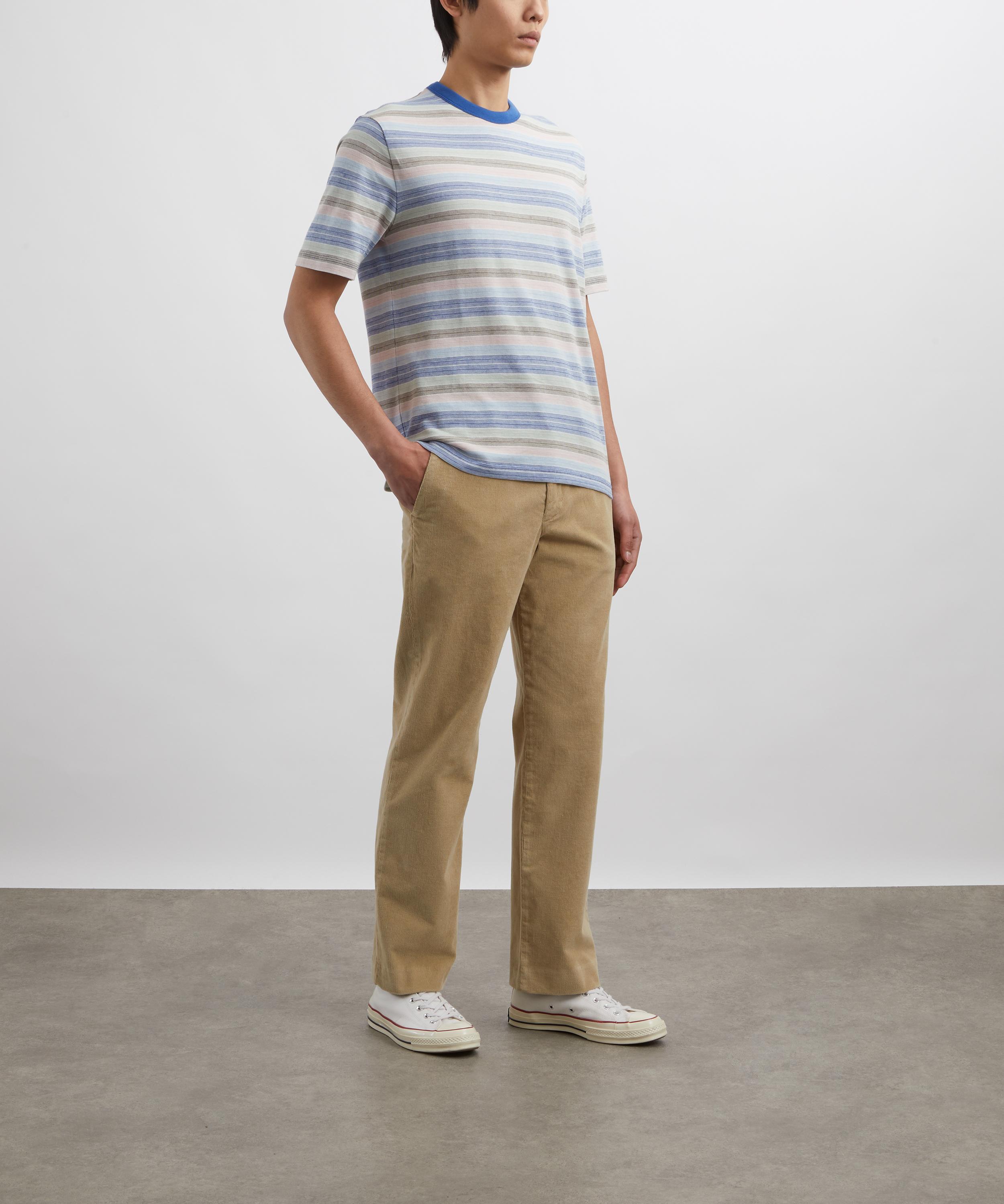 PS Paul Smith - Wide Leg Corduroy Chino Trousers image number 1