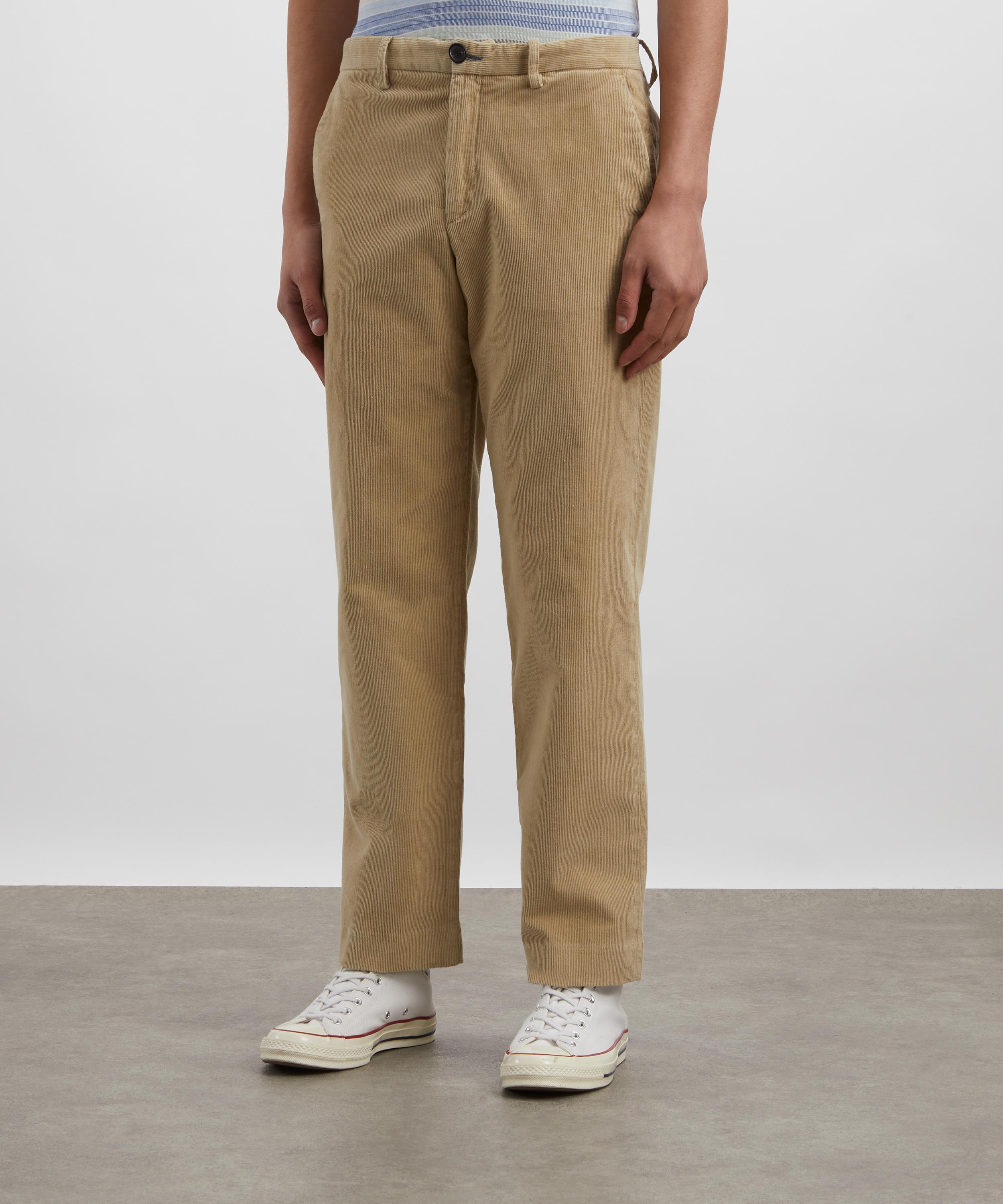 PS Paul Smith - Wide Leg Corduroy Chino Trousers image number 2