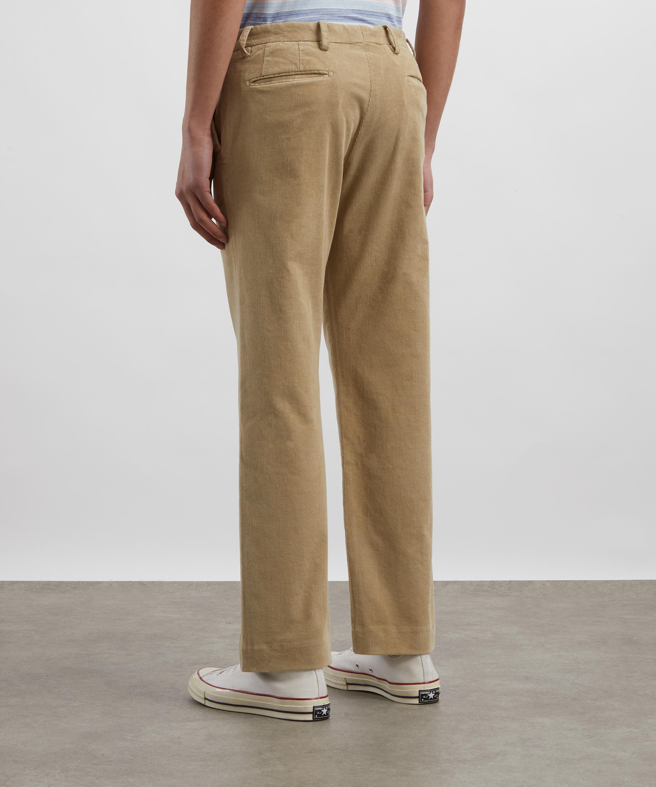 PS Paul Smith - Wide Leg Corduroy Chino Trousers image number 3