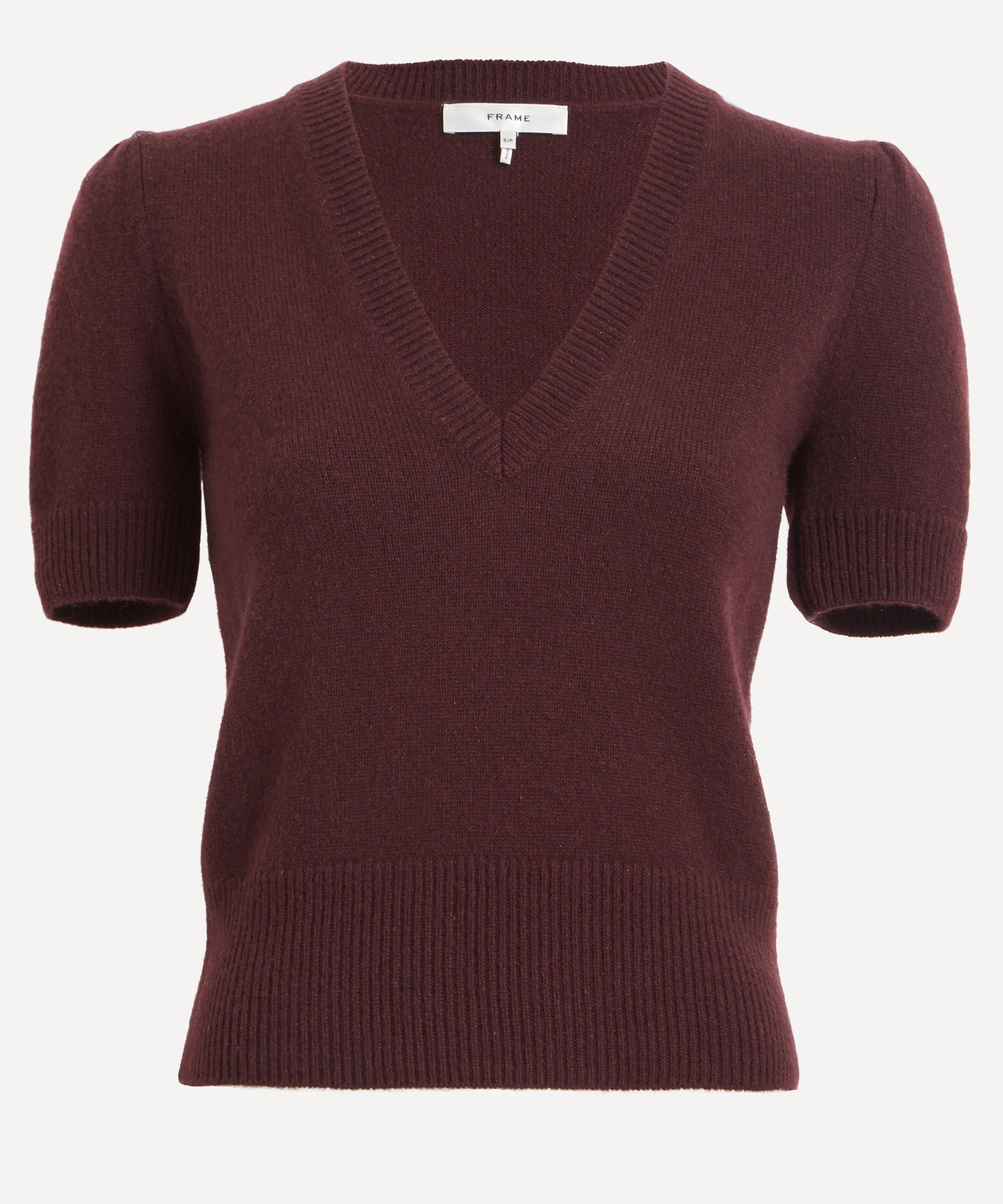 Frame - Ruched Sleeved Cashmere Jumper image number 0