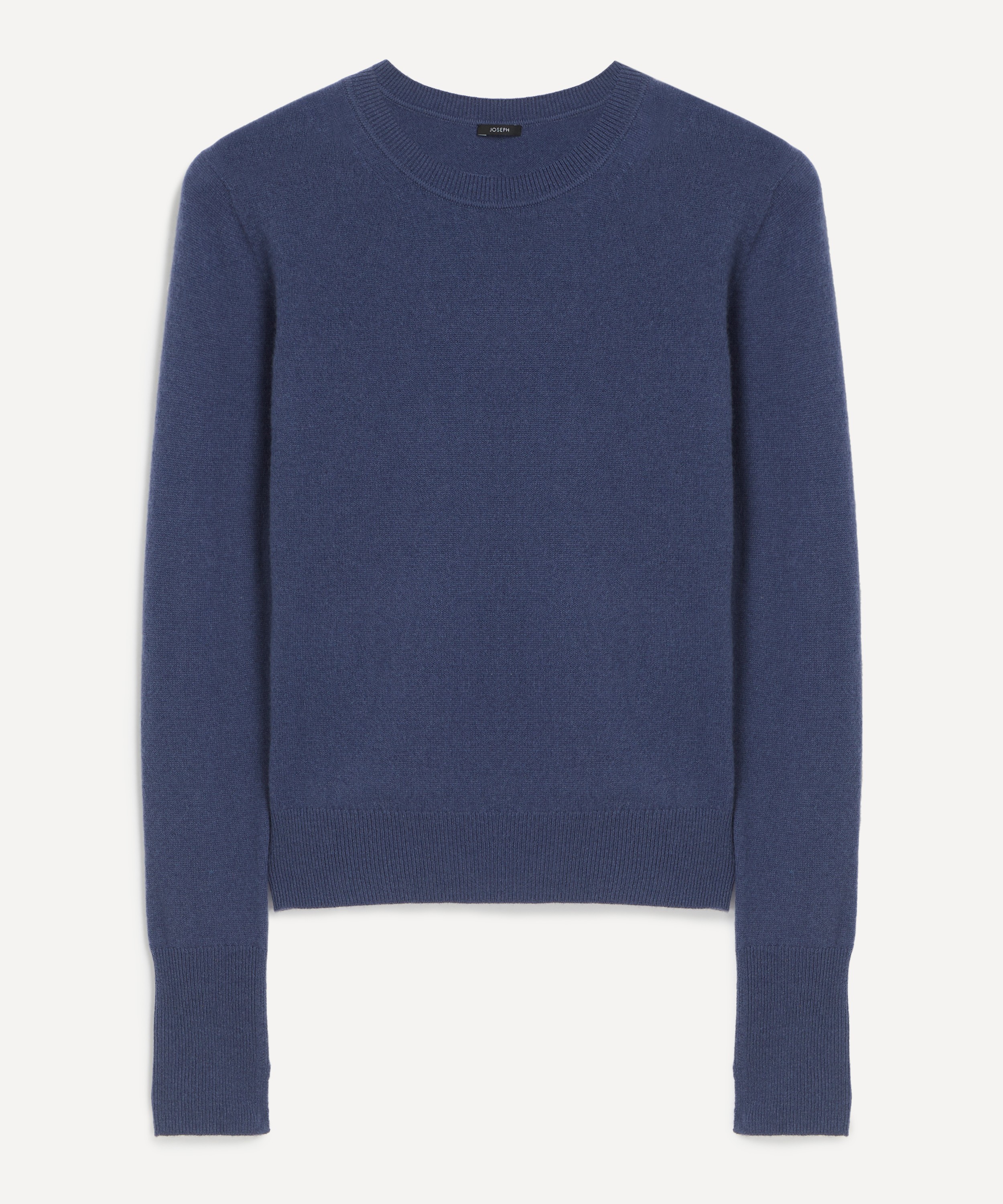 Joseph - Harbour Blue Cashmere Round-Neck Jumper