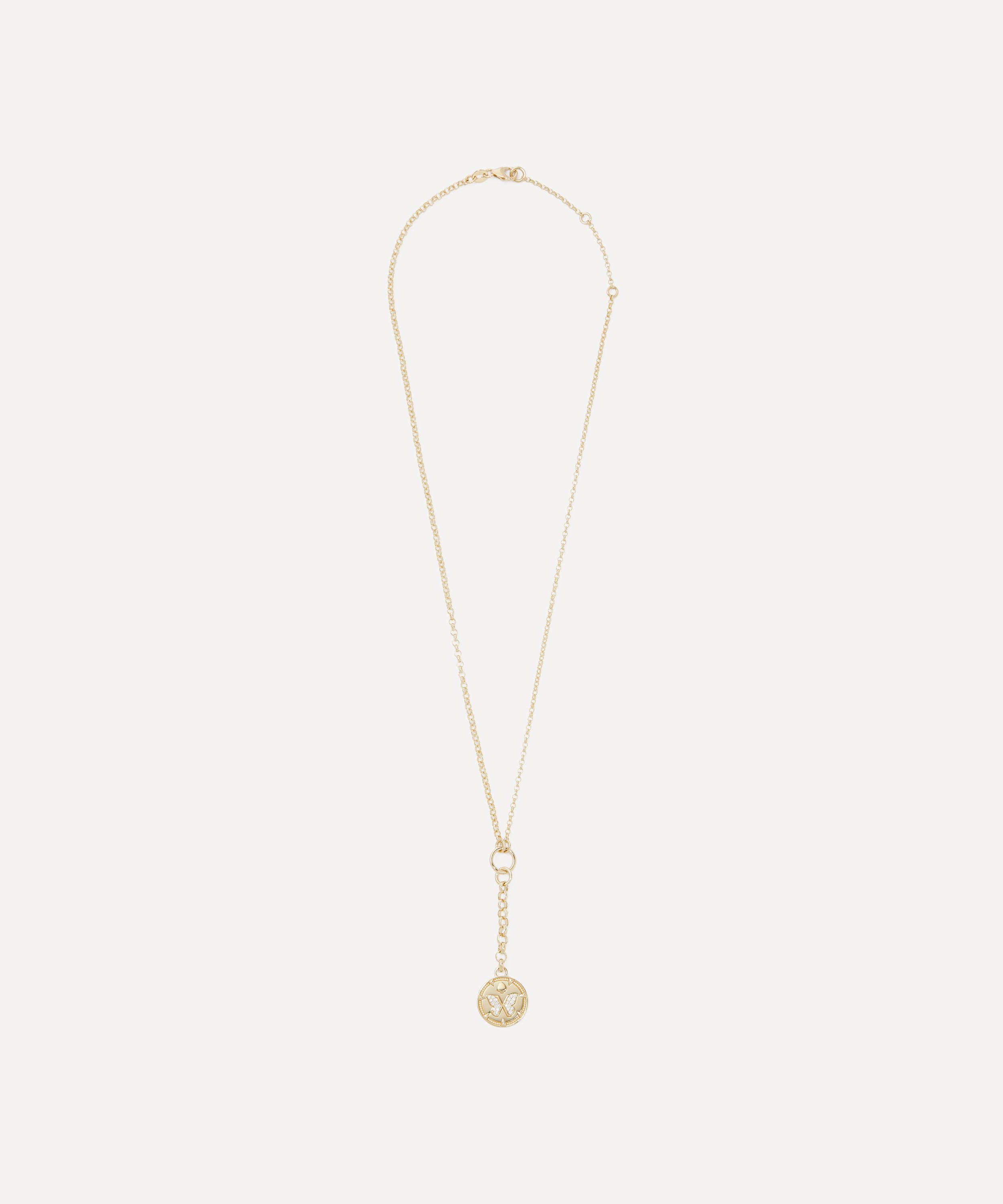 FoundRae - 18ct Gold Reverie Small Pendant Necklace image number 1