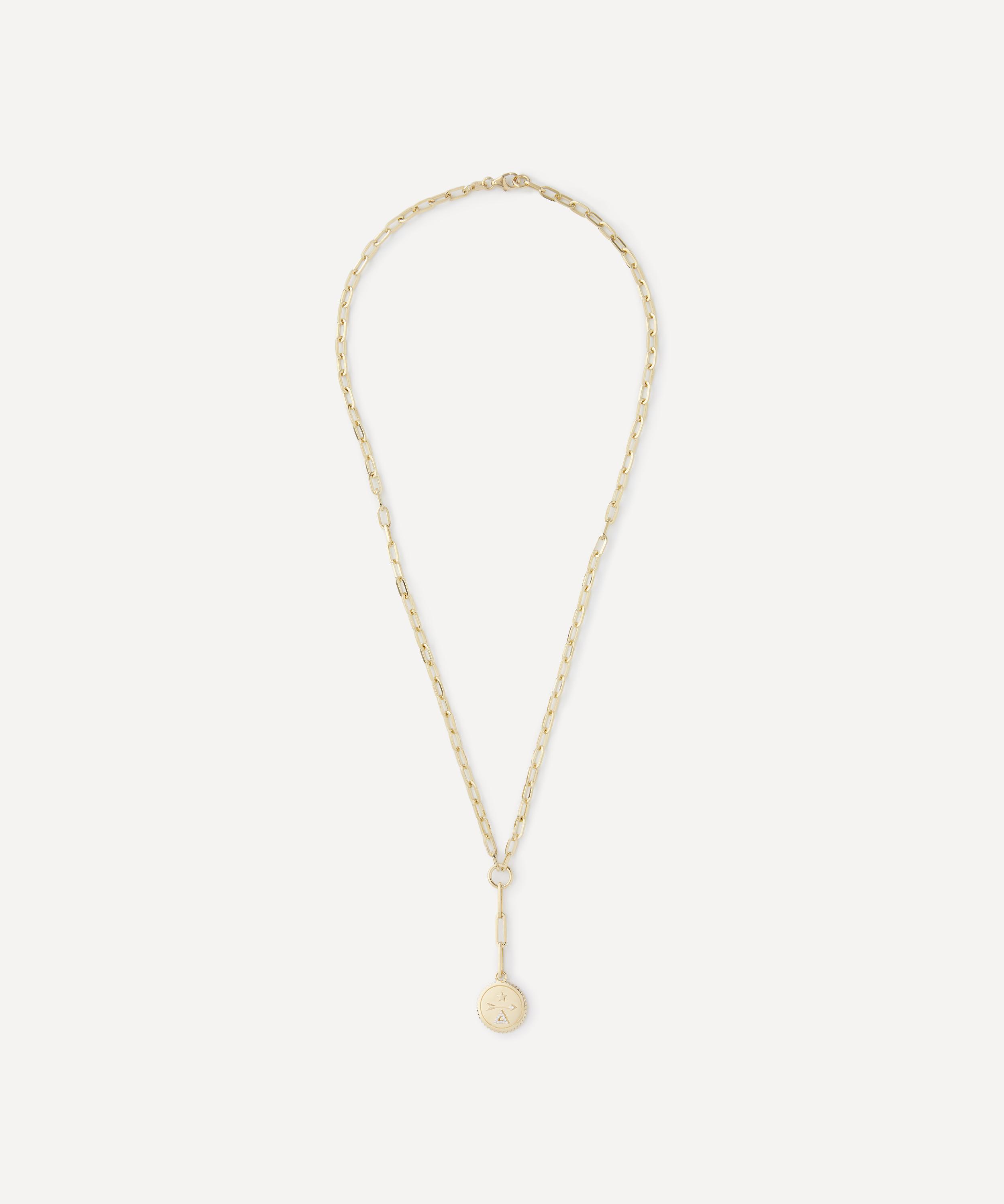 FoundRae - 18ct Gold Dream Refined Clip Extension Chain Pendant Necklace image number 0