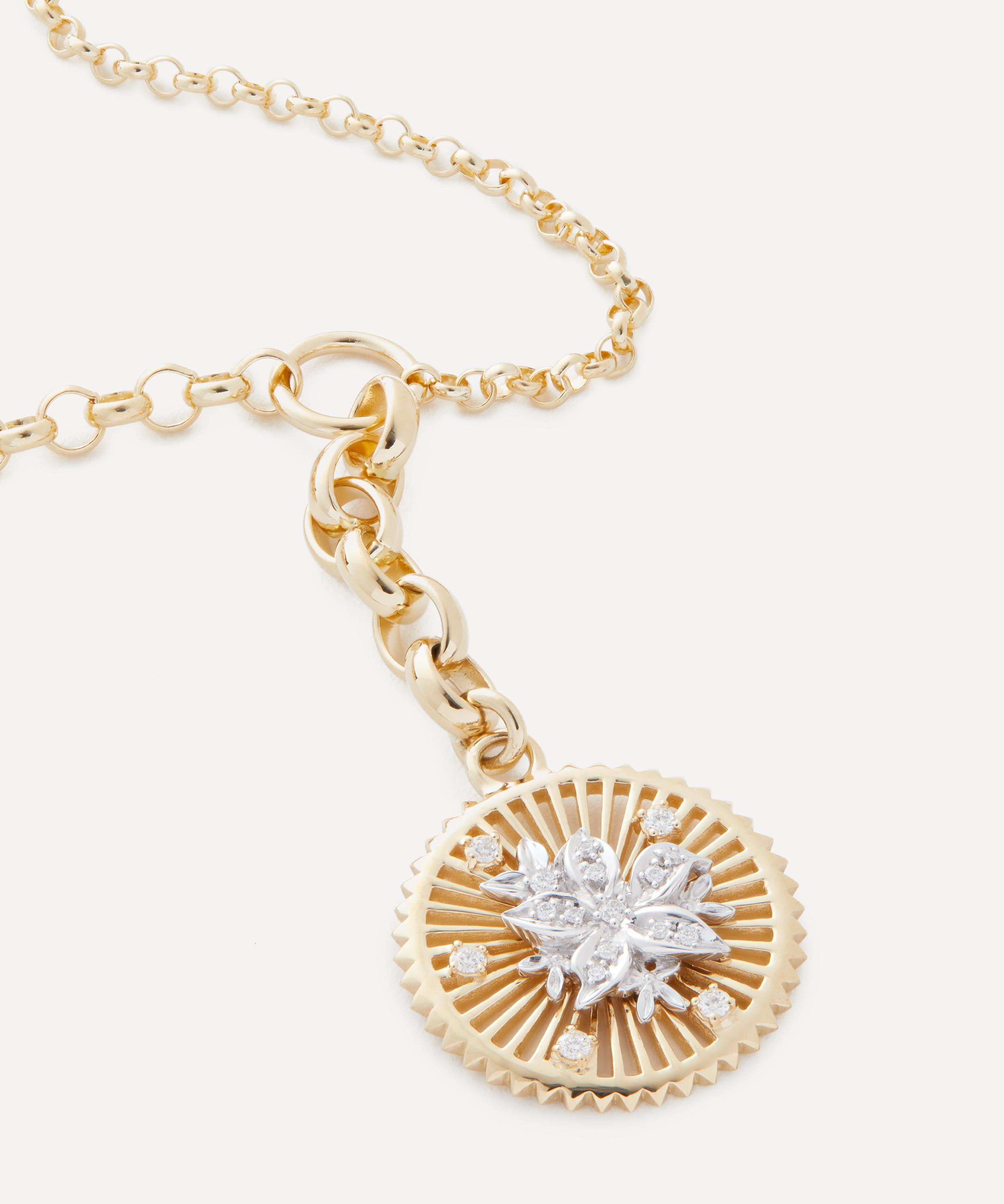 FoundRae - 18ct Gold Resilience Pendant Necklace image number 1