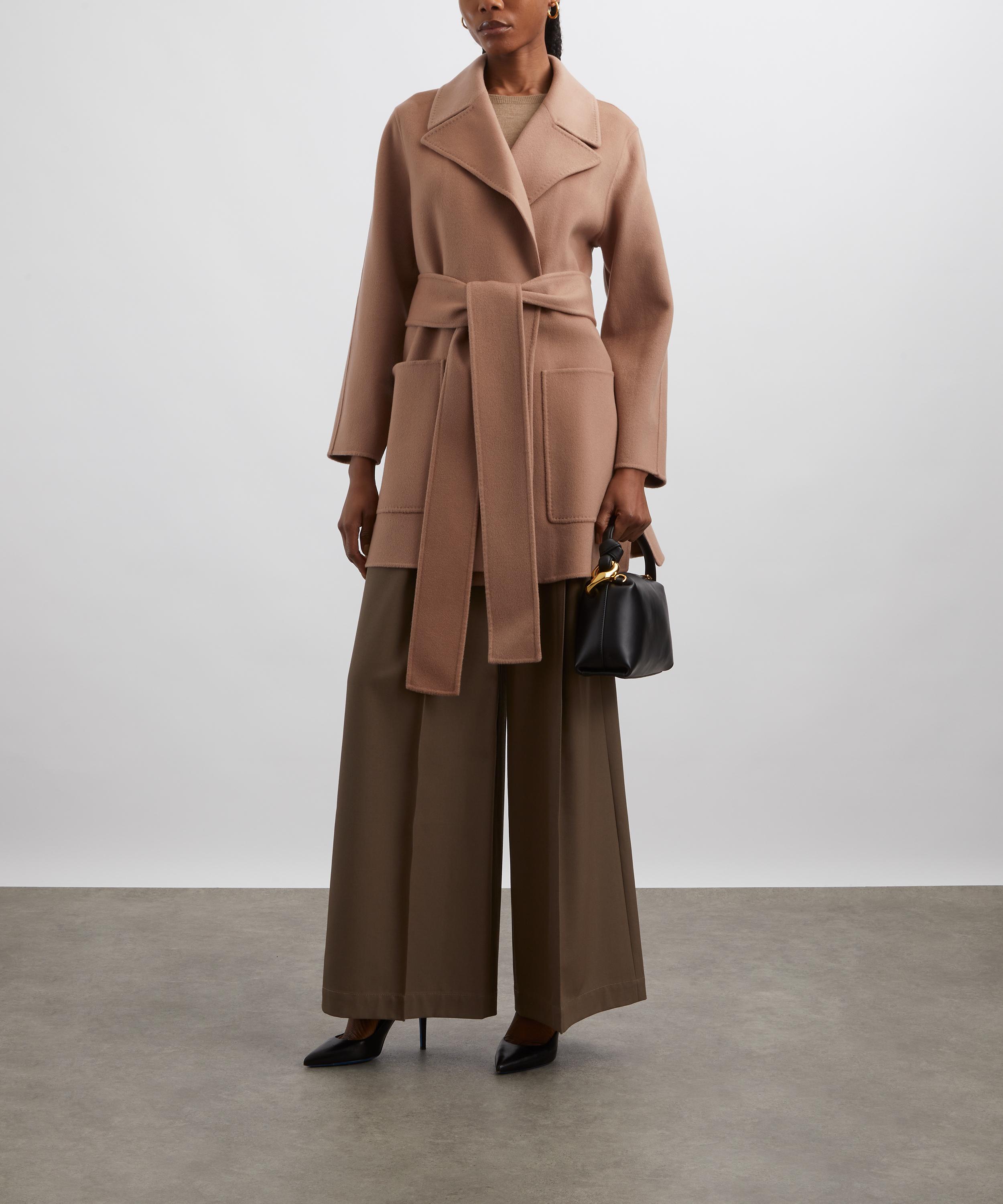 Joseph - Pink Clemence Double Face Wool-Cashmere Coat image number 1