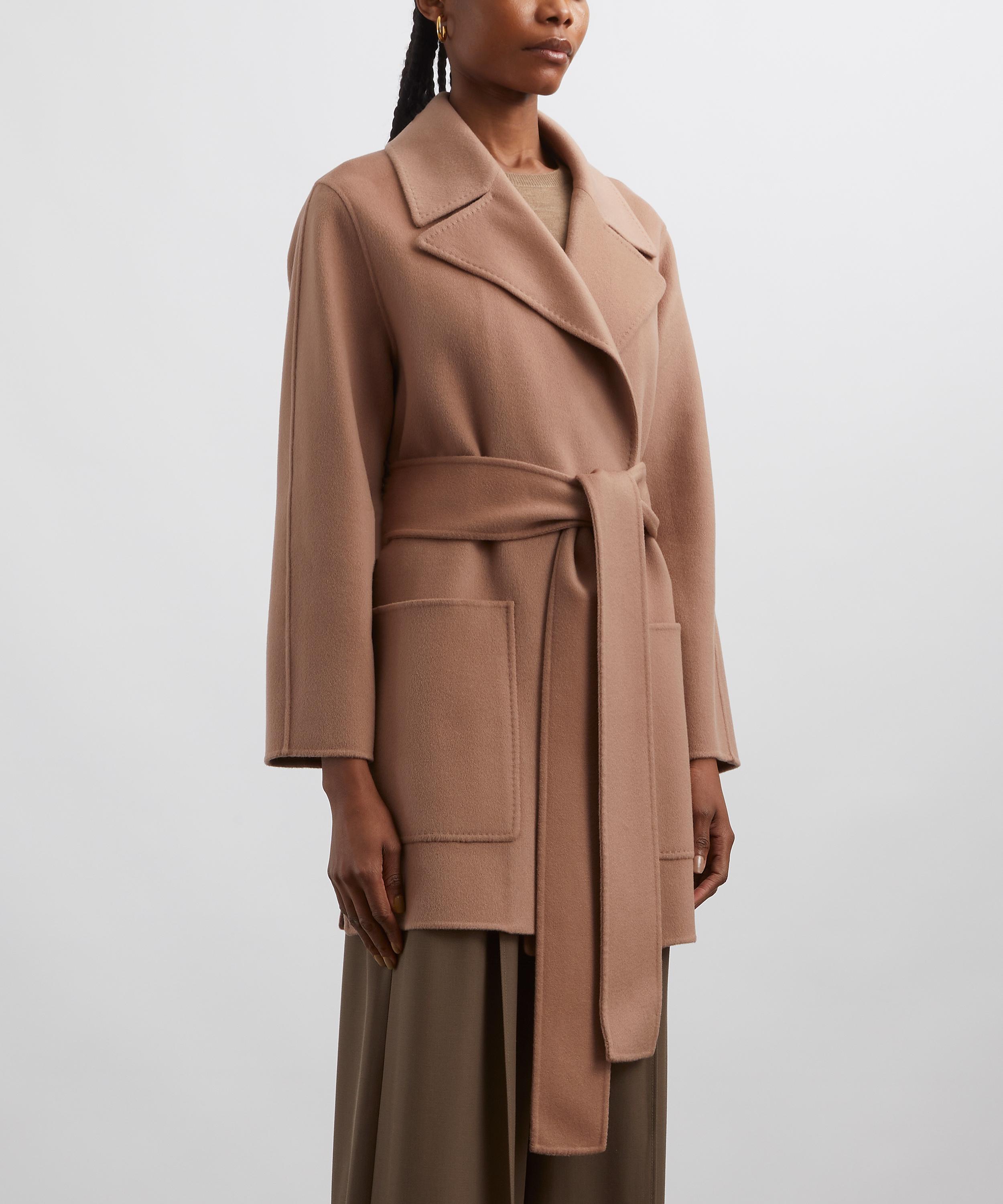 Joseph - Pink Clemence Double Face Wool-Cashmere Coat image number 2