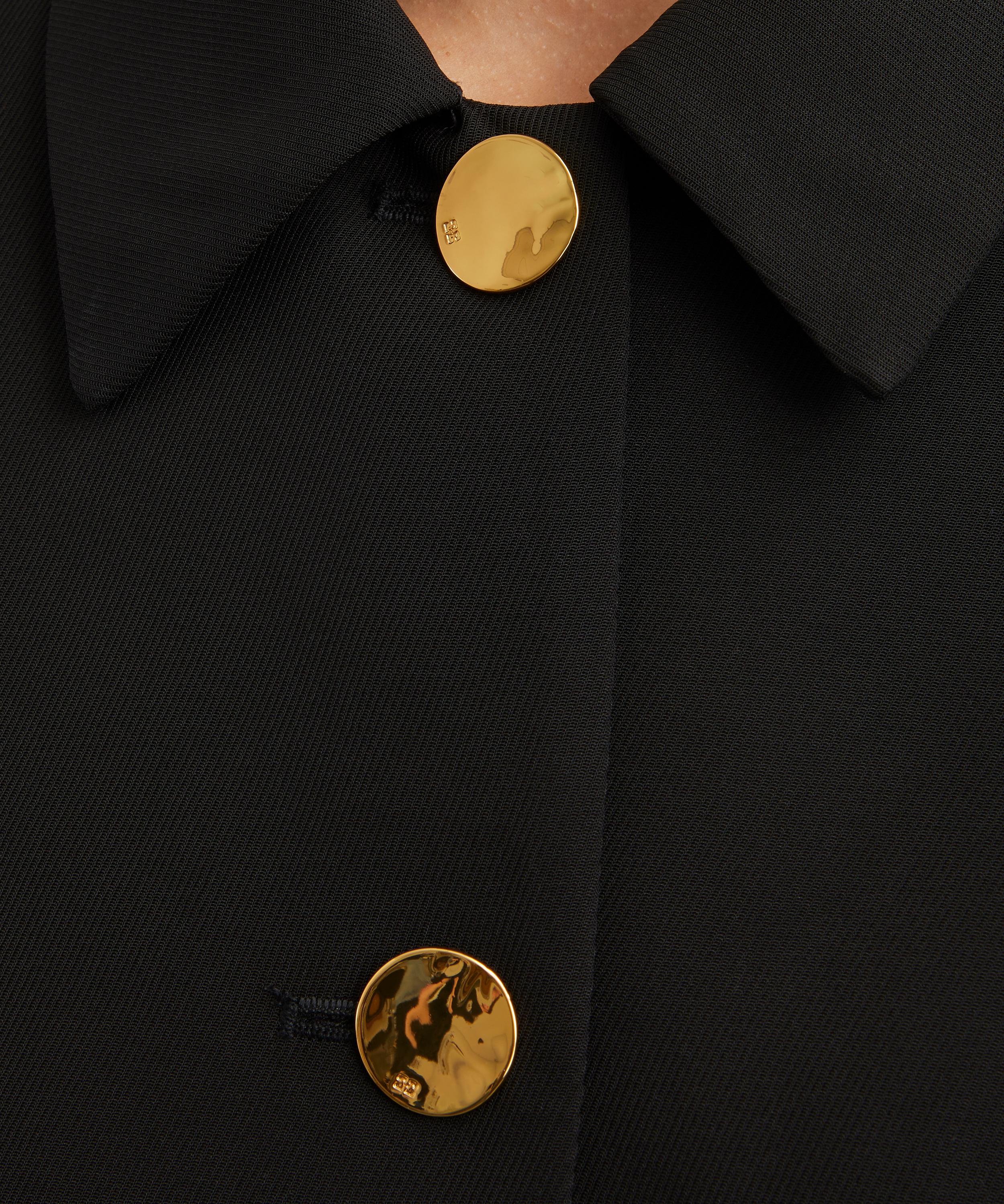Ganni Black Light Twill Suiting Blazer | Liberty
