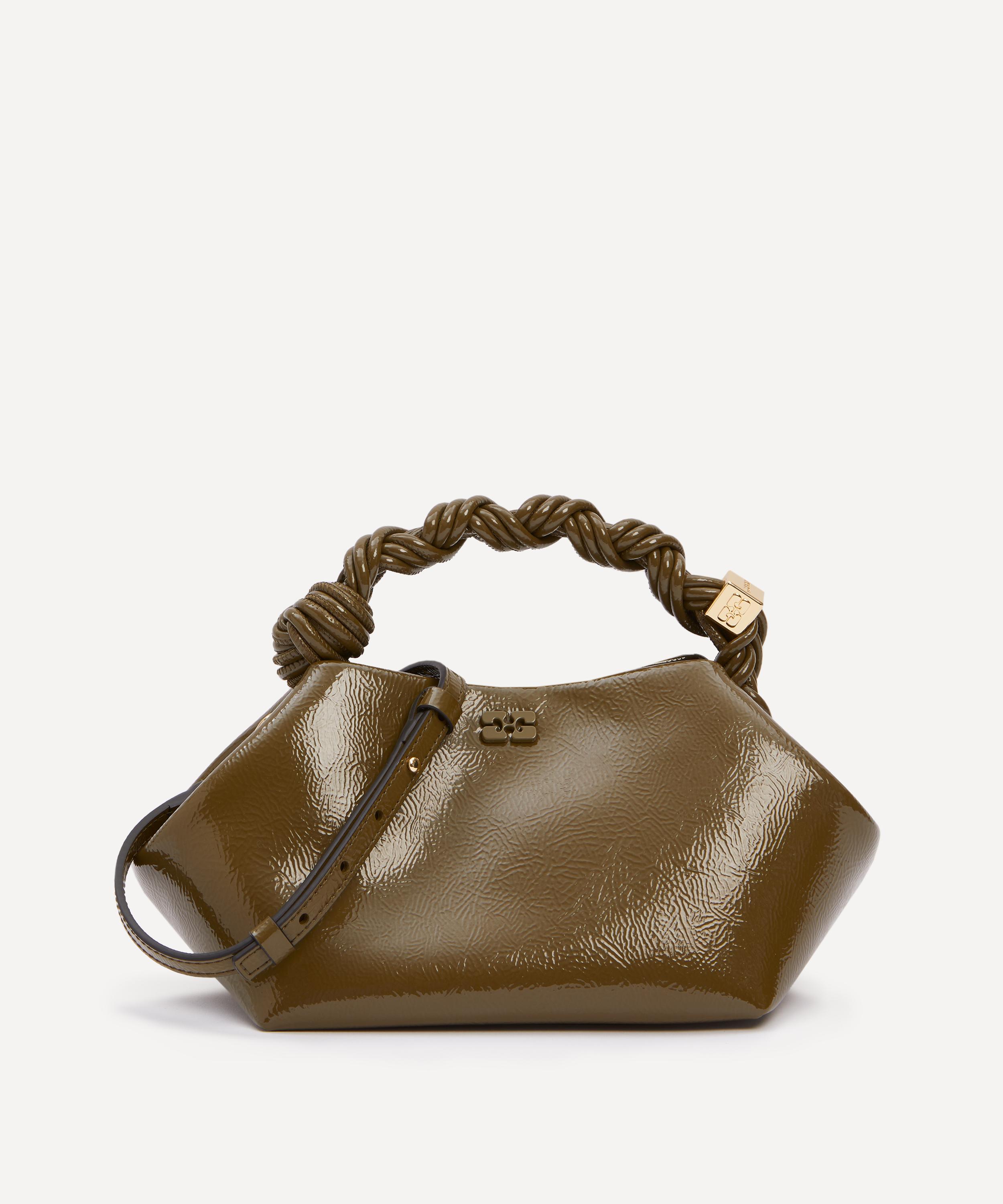 ショルダーバッグ・ポシェット Ganni Bou Xxl Travel Bag - Ganni - Leather - Brown Ganni Ganni Bou Bag Hobo XXL Oleatex - Square