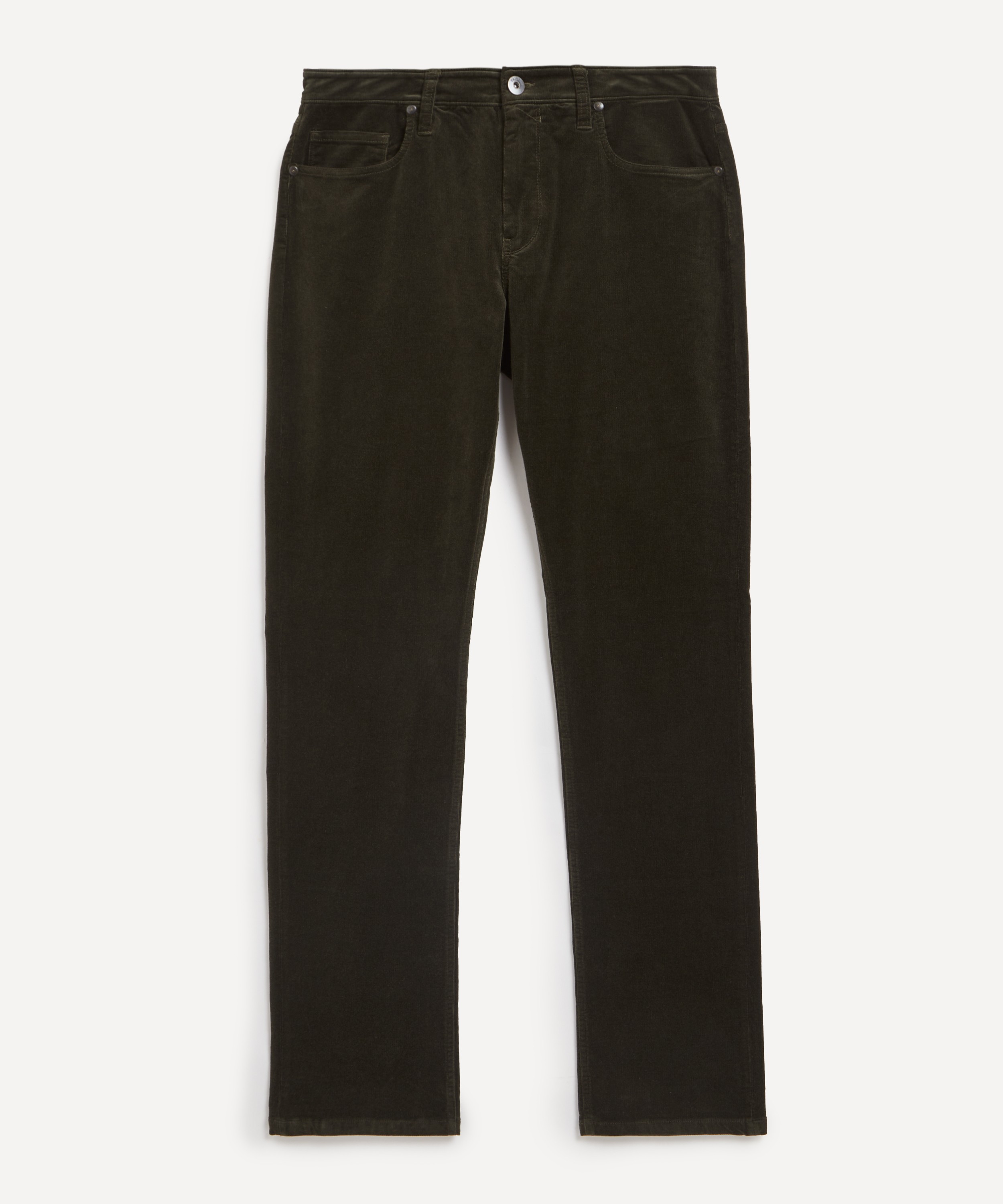 Paige - Federal Slim Straight Jeans in Shaded Glen Corduroy  image number 0