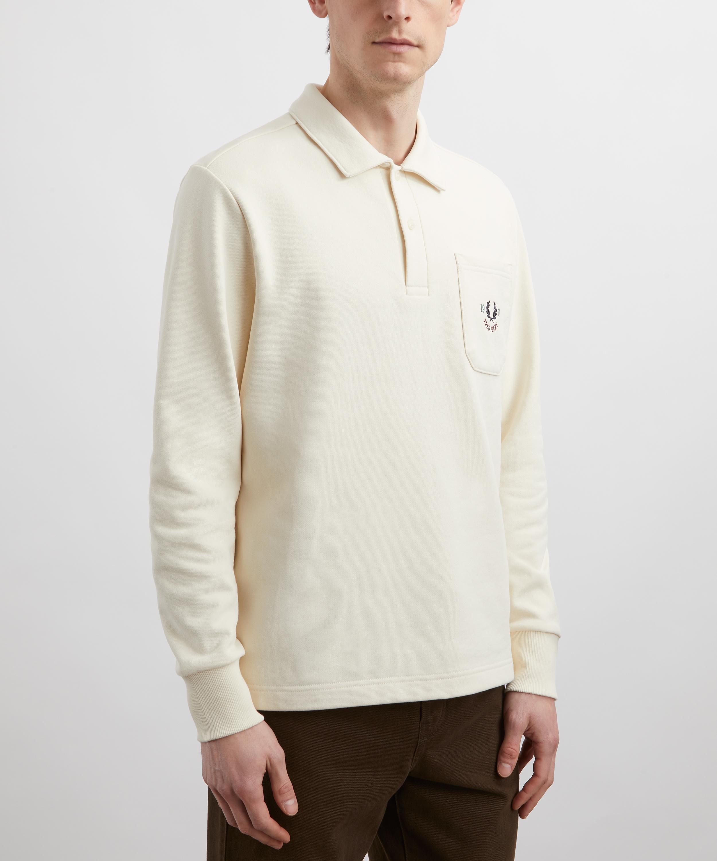 Fred Perry - Club House Collared Sweatshirt image number 2