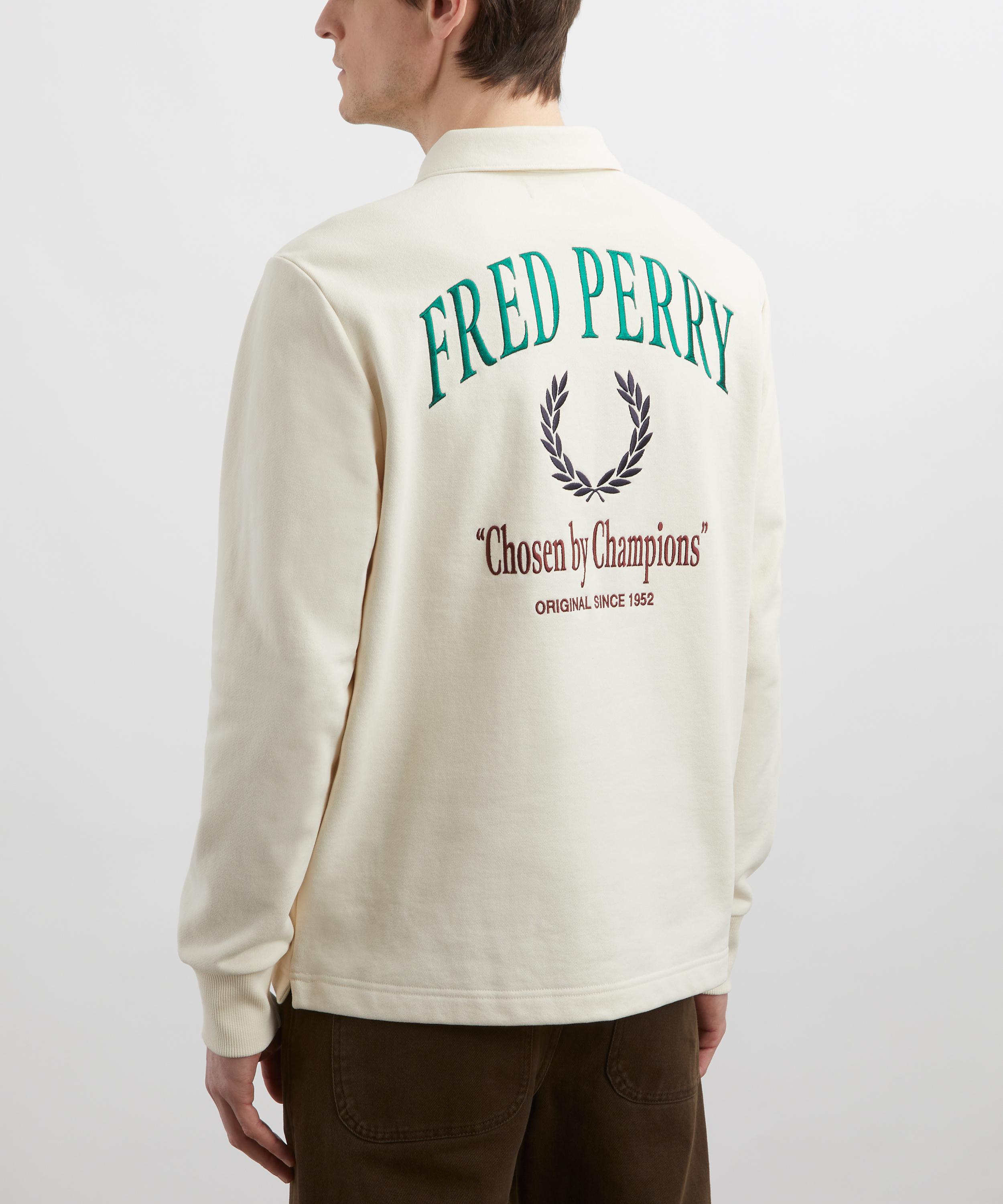 Fred Perry - Club House Collared Sweatshirt image number 3