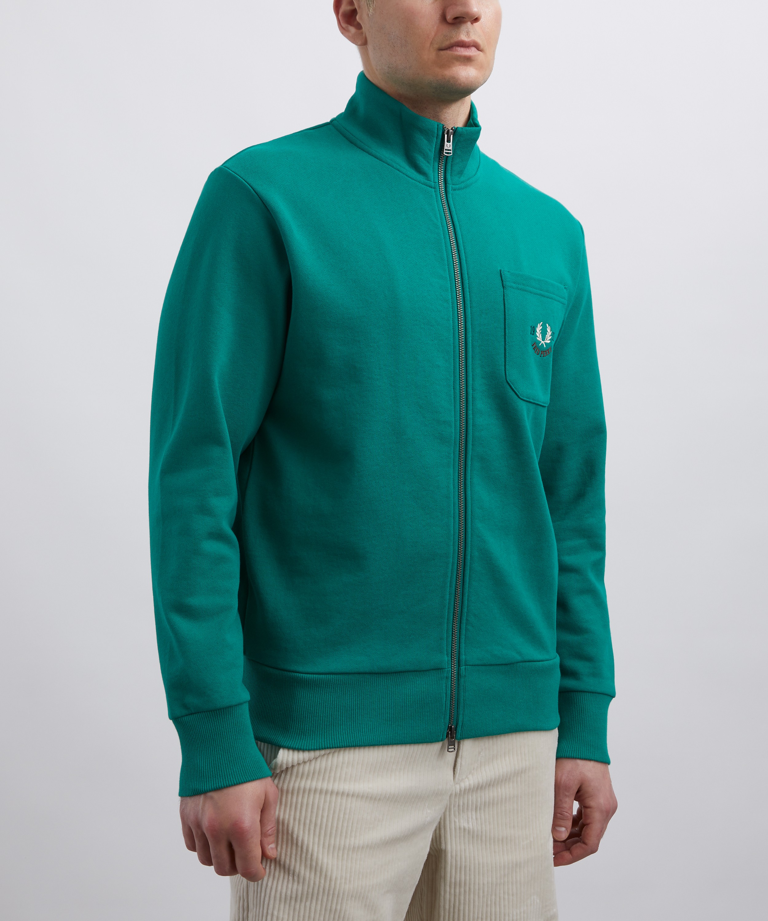 Fred Perry - 1952 Zip Through Sweatshirt image number 2