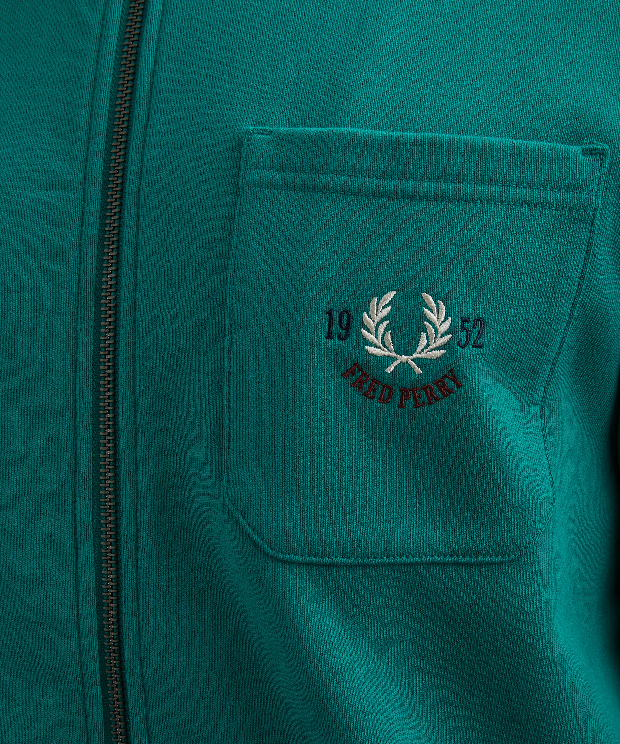 Fred Perry - 1952 Zip Through Sweatshirt image number 4