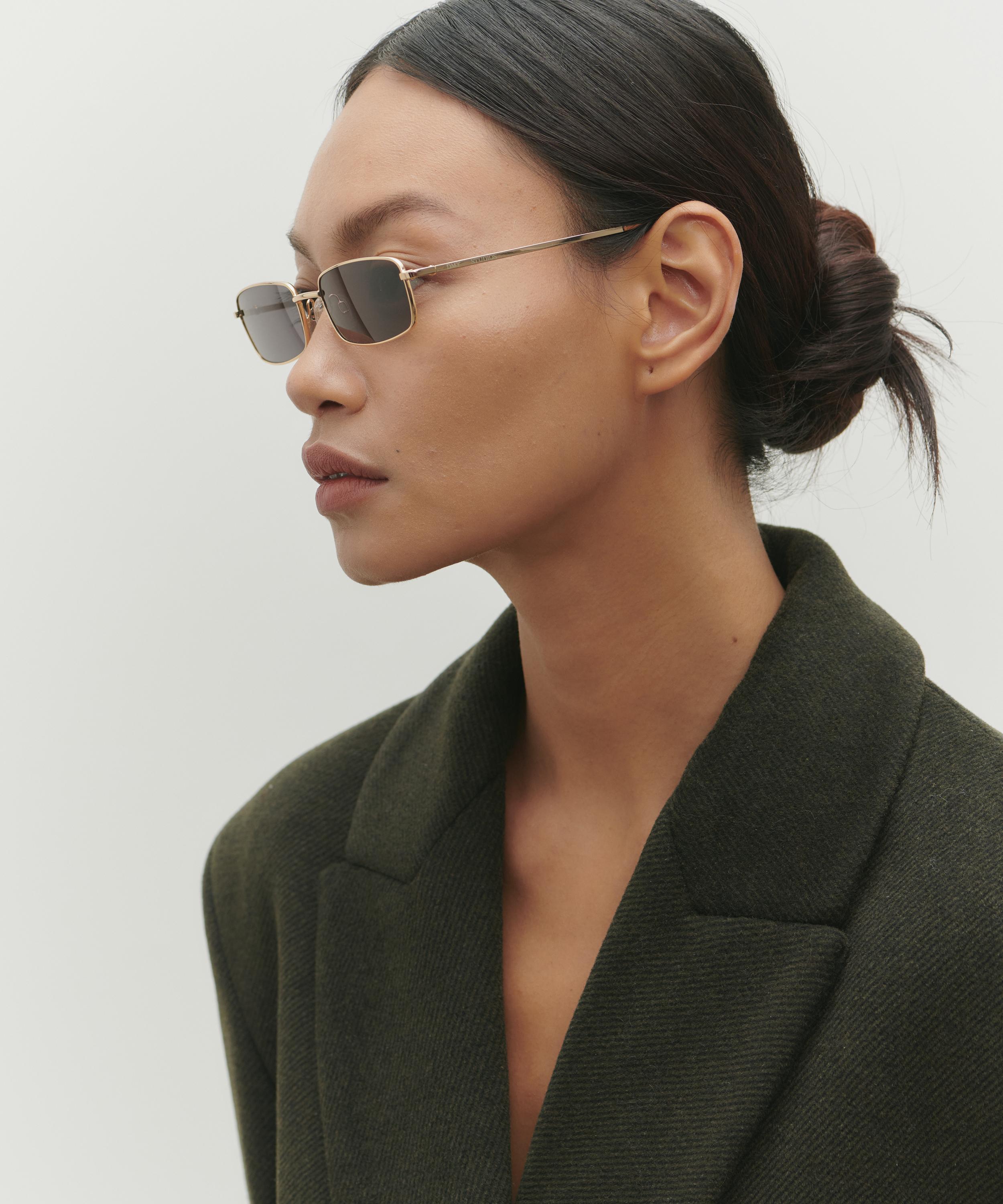 DMY Studios - Olsen Rectangle Sunglasses image number 5