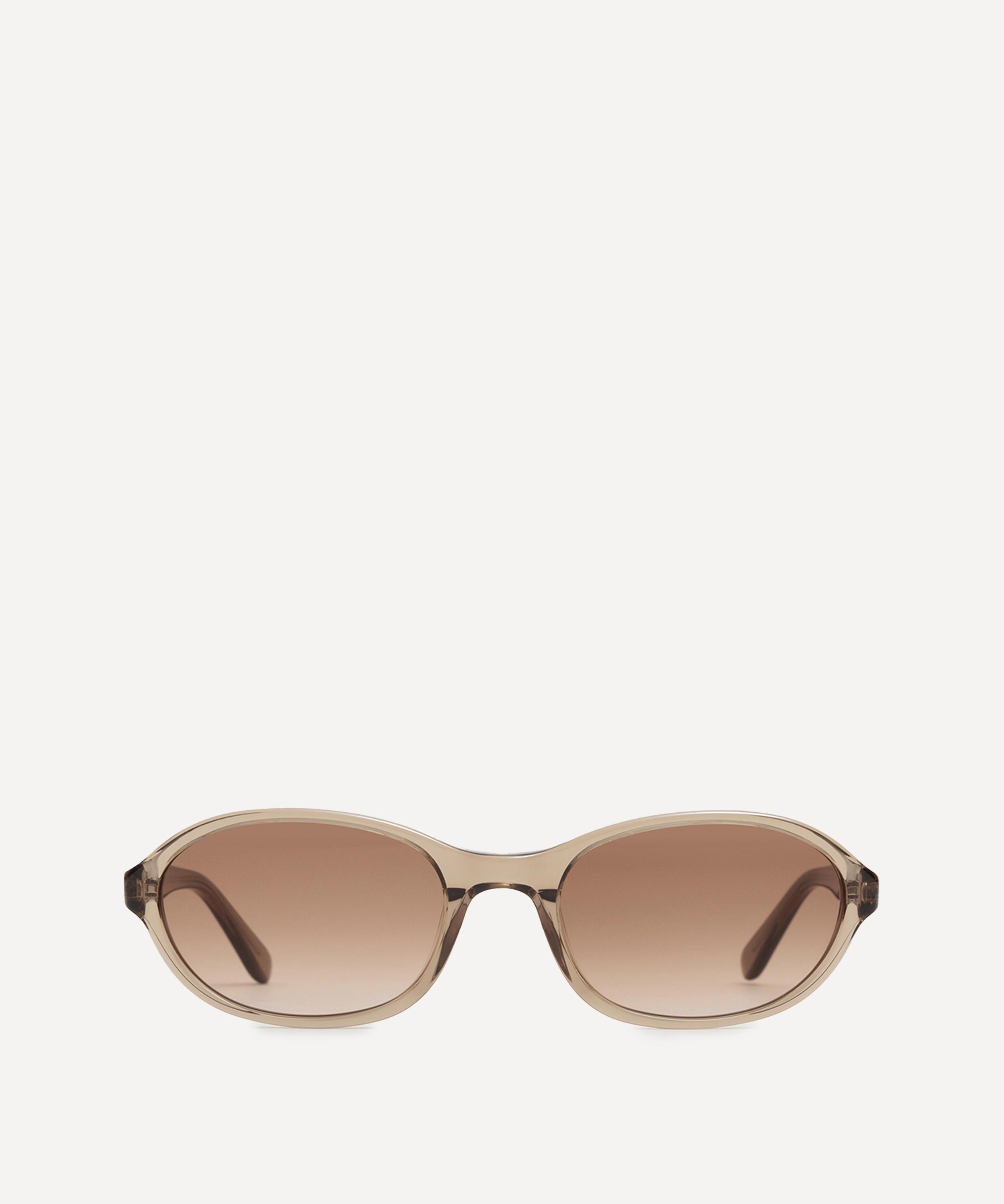 DMY Studios - Bibi Round Transparent Oyster Sunglasses image number 0