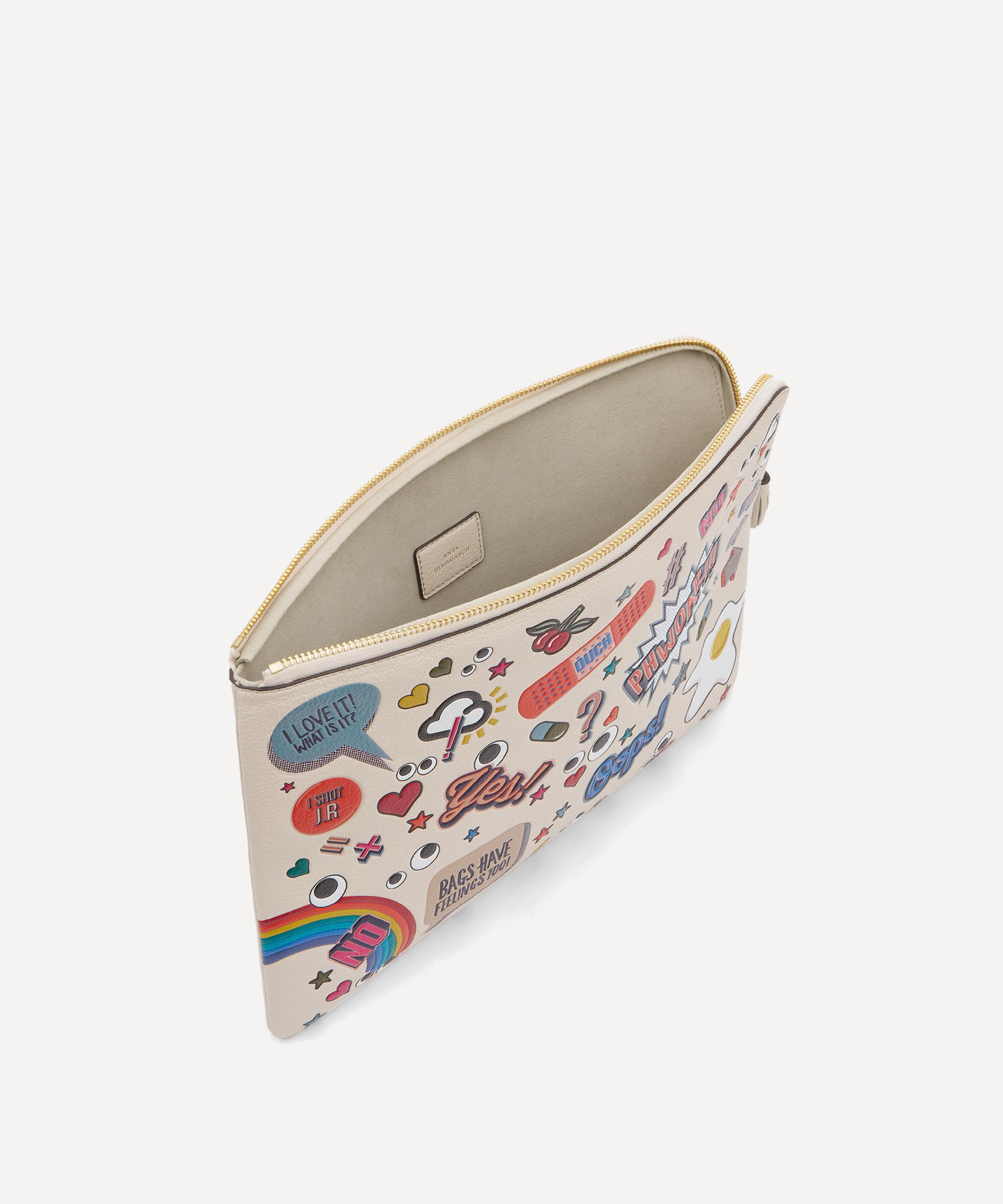 Anya Hindmarch - All Over Stickers Laptop Case image number 1