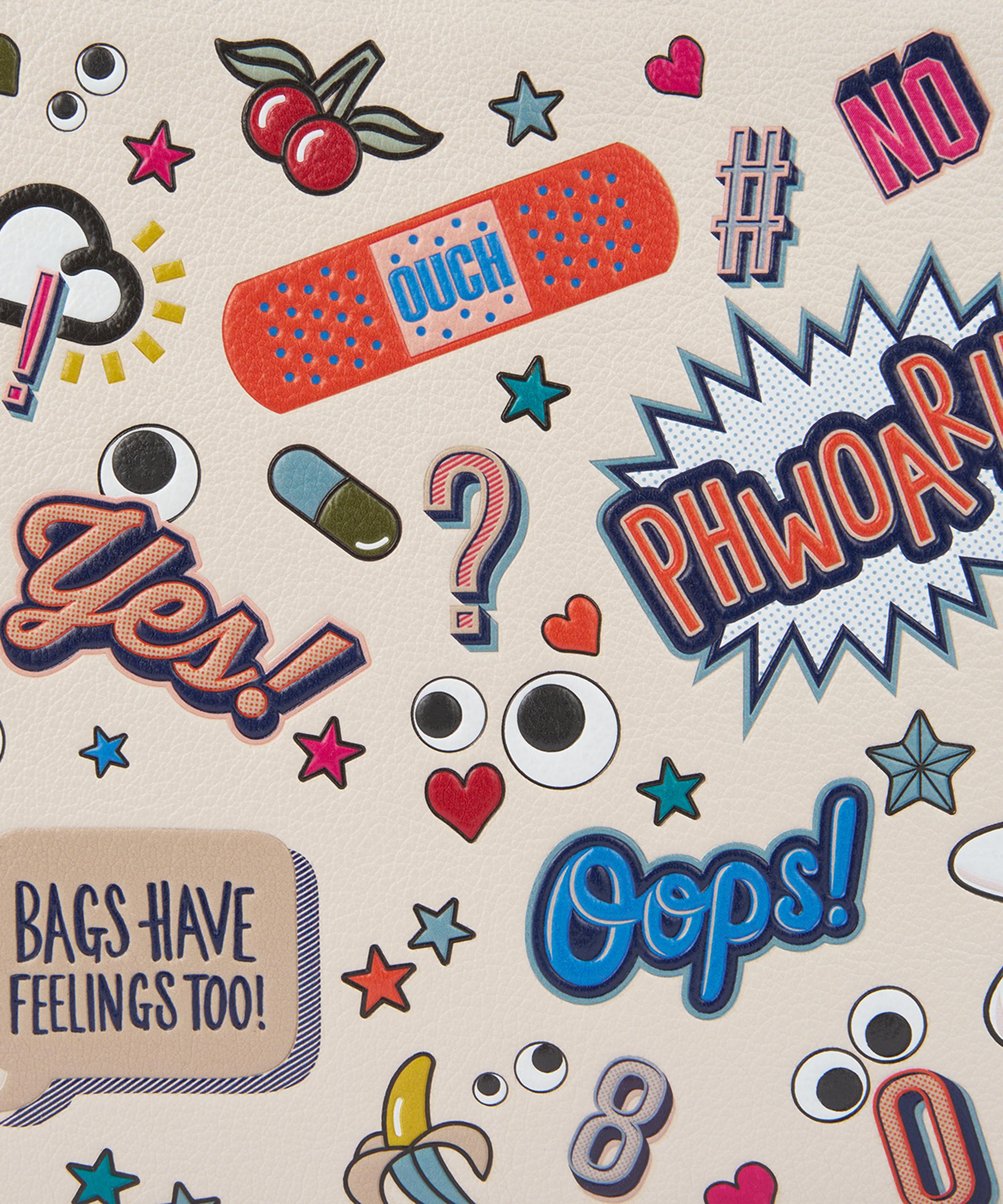 Anya Hindmarch - All Over Stickers Laptop Case image number 4