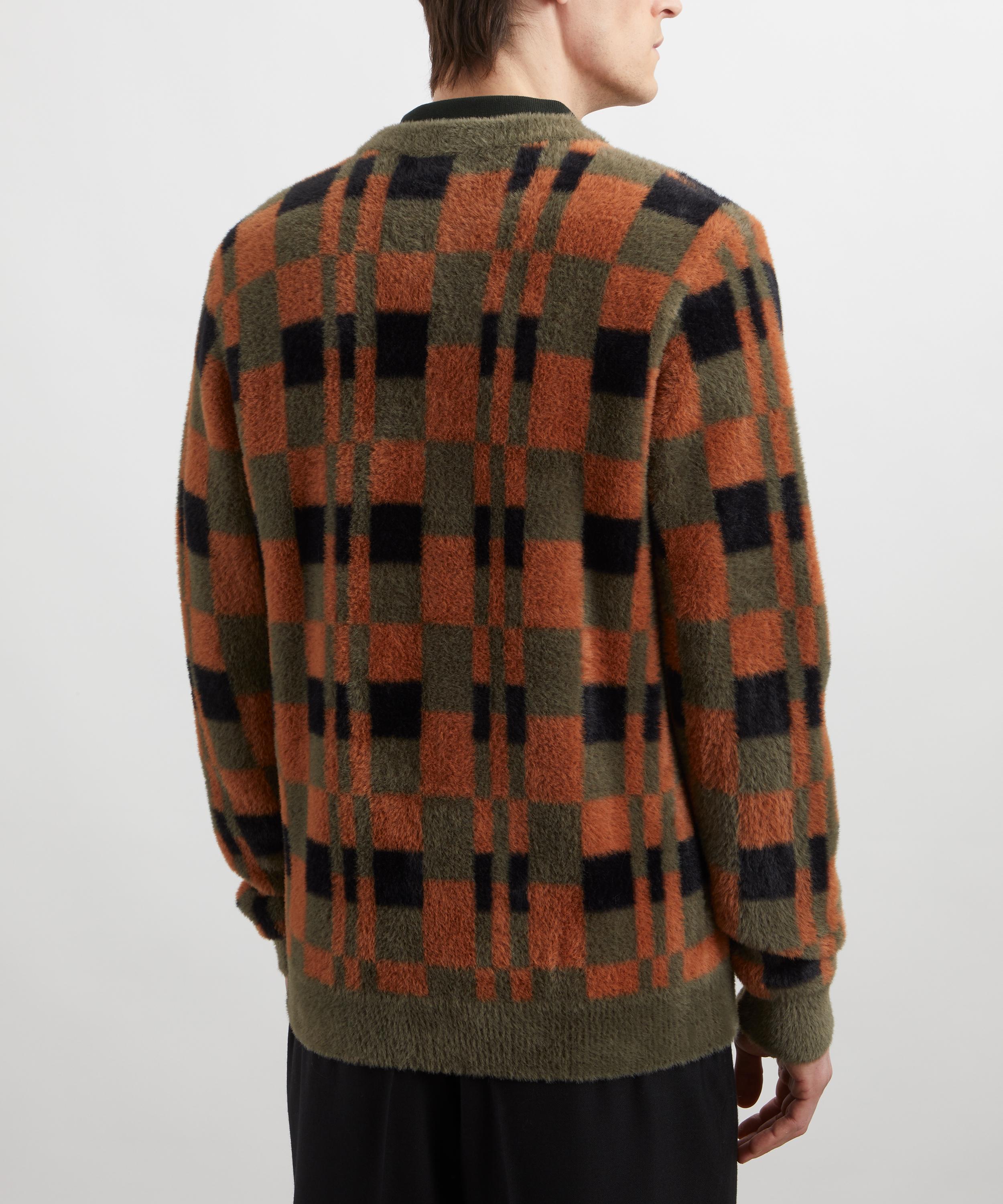 Fred Perry Chequerboard Knitted Cardigan | Liberty