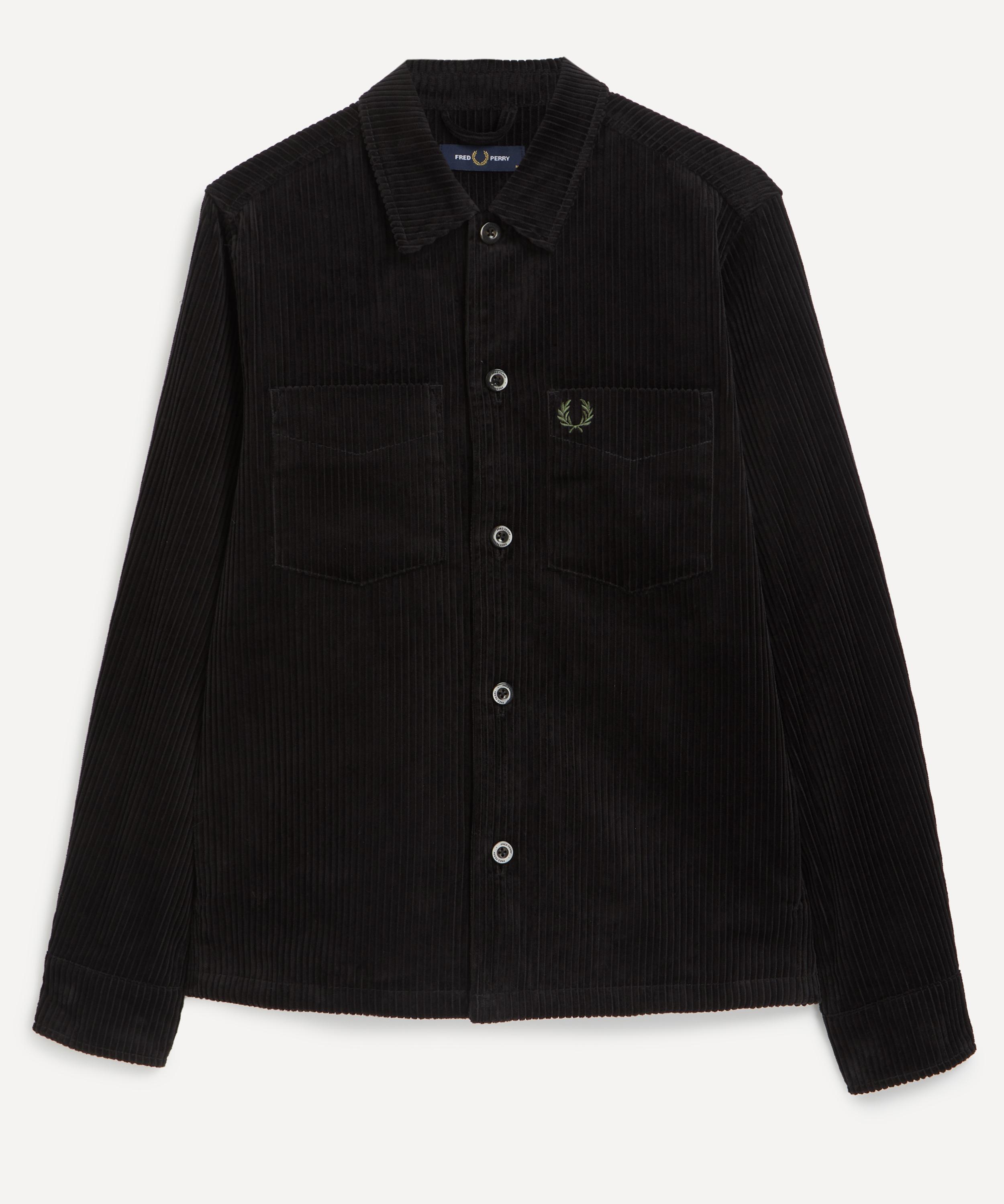 Fred Perry - Black Corduroy Overshirt  image number 0