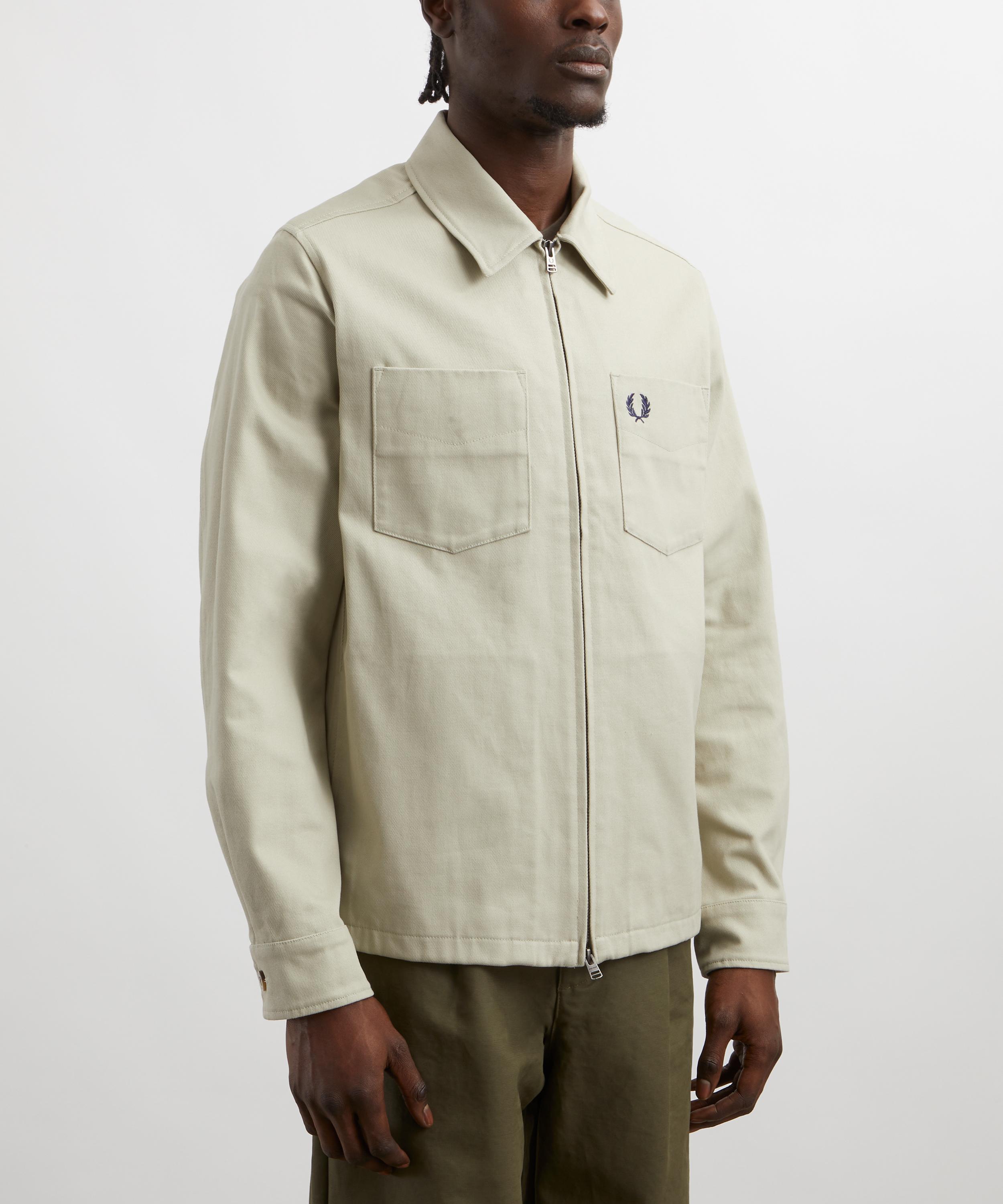 Fred Perry - Twill Zip Through Overshirt image number 2