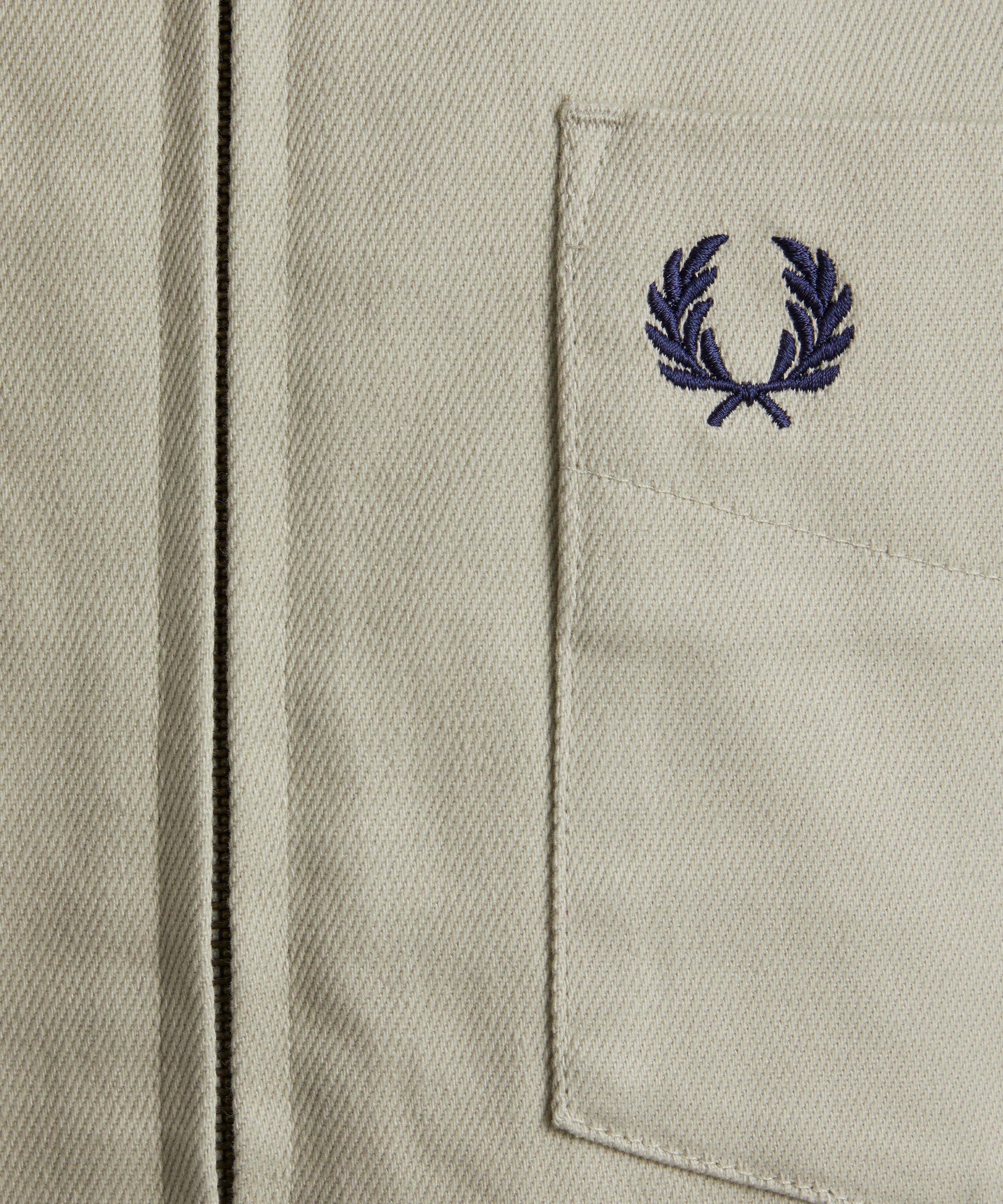 Fred Perry - Twill Zip Through Overshirt image number 4