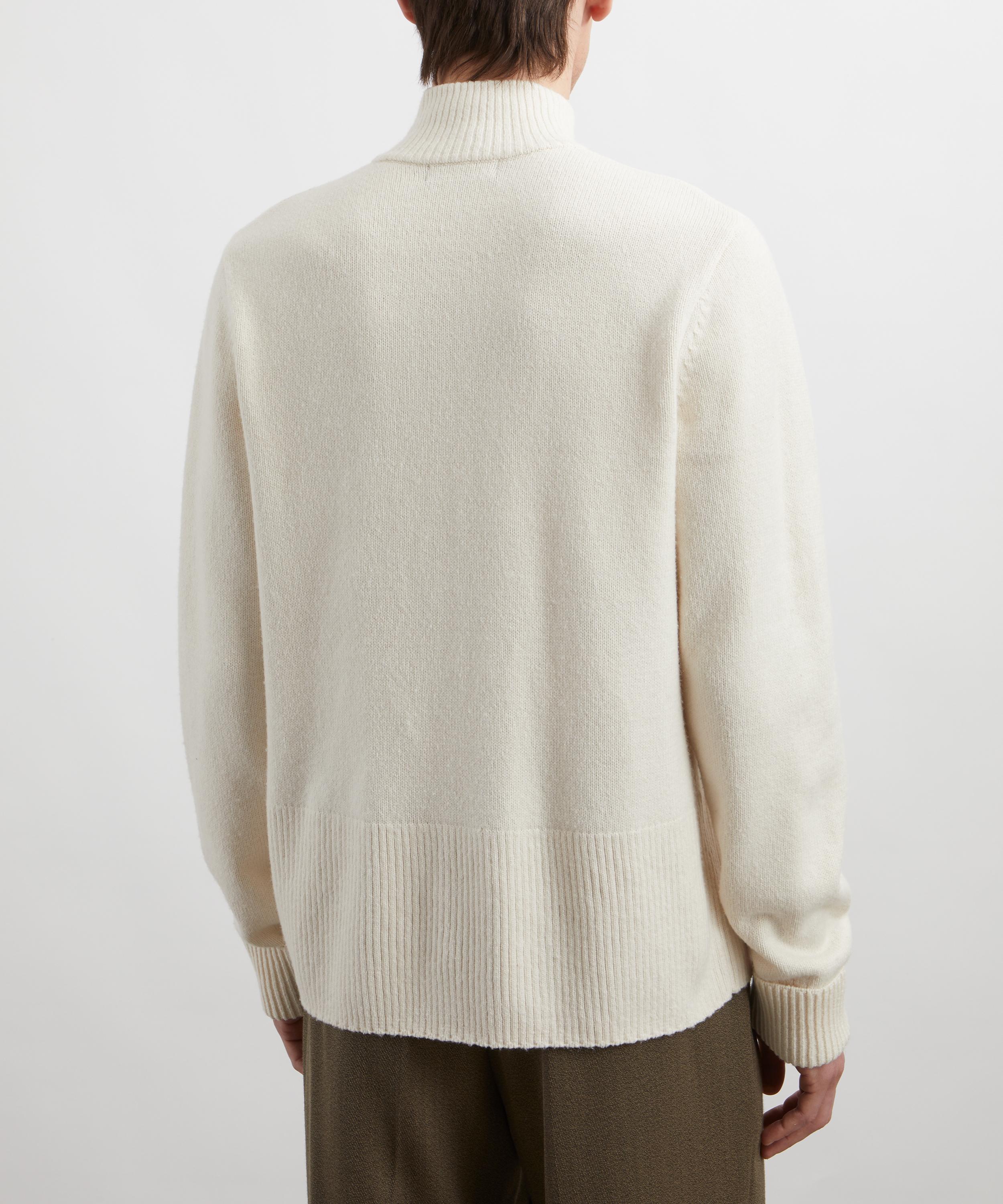 Fred Perry - Logo-Embroidered Chunky-Rib Cardigan image number 3