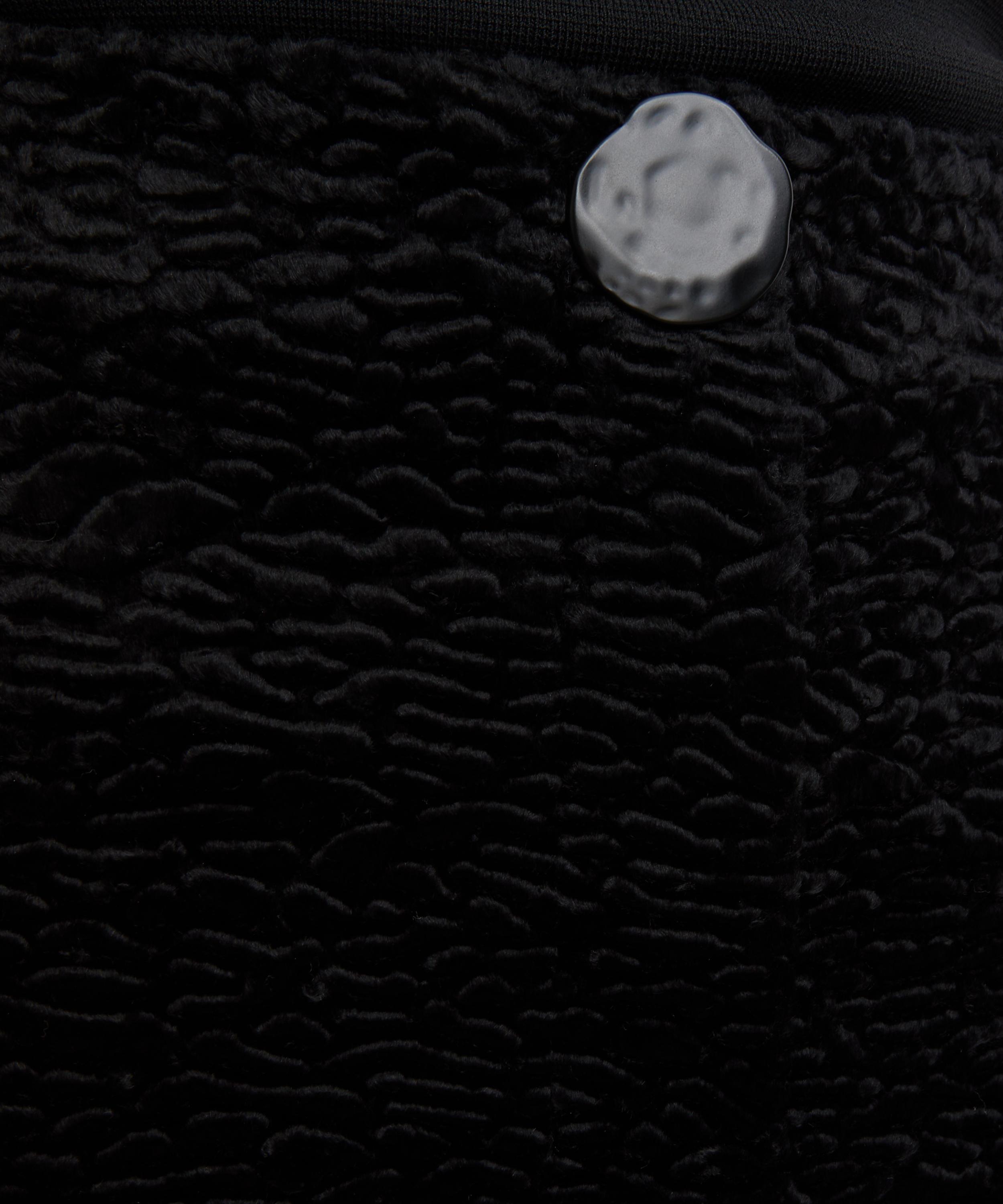 Clea - Sabine Embossed Velvet Mini Skirt image number 4