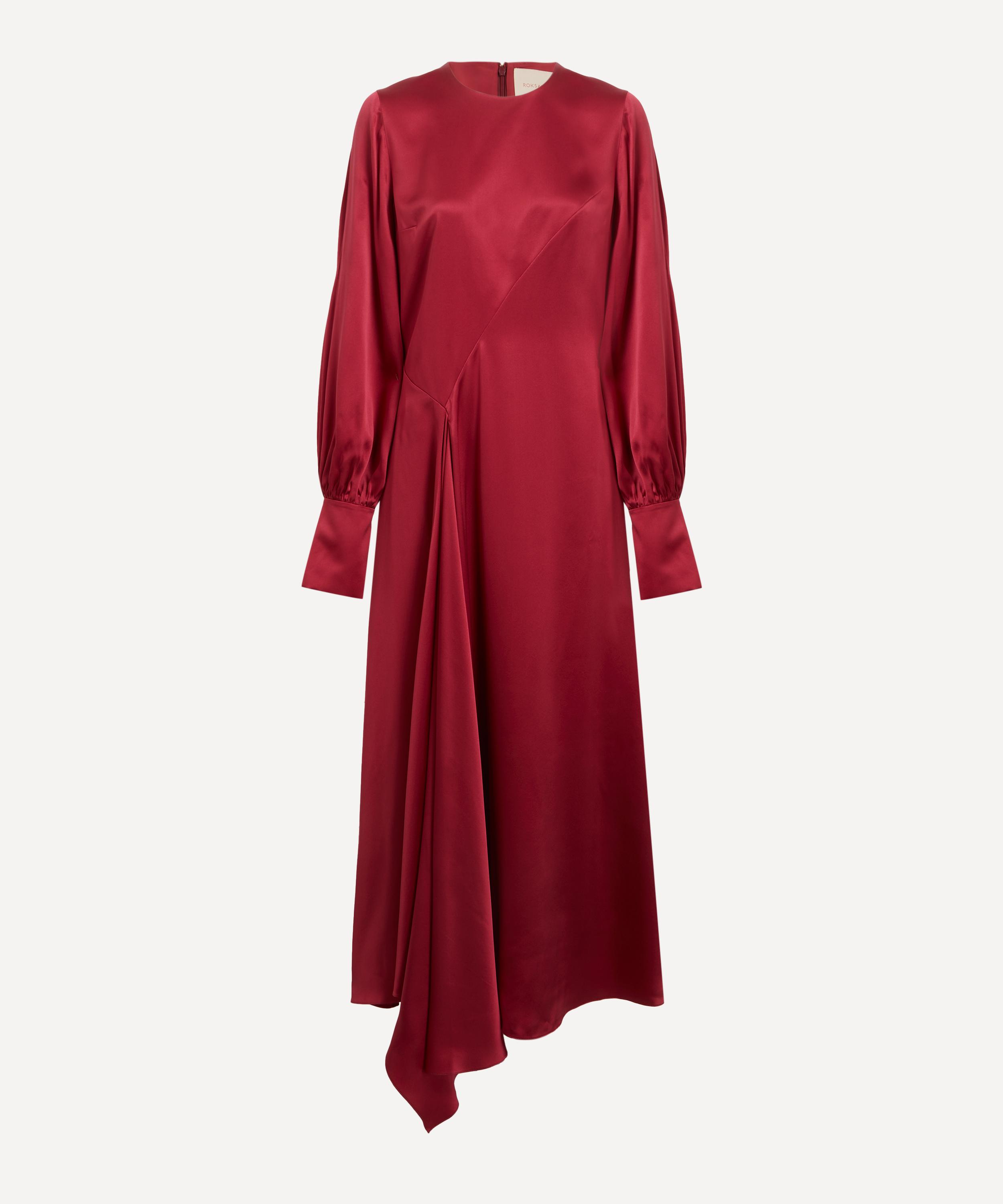 Roksanda - Hayat Scarlet Silk Dress